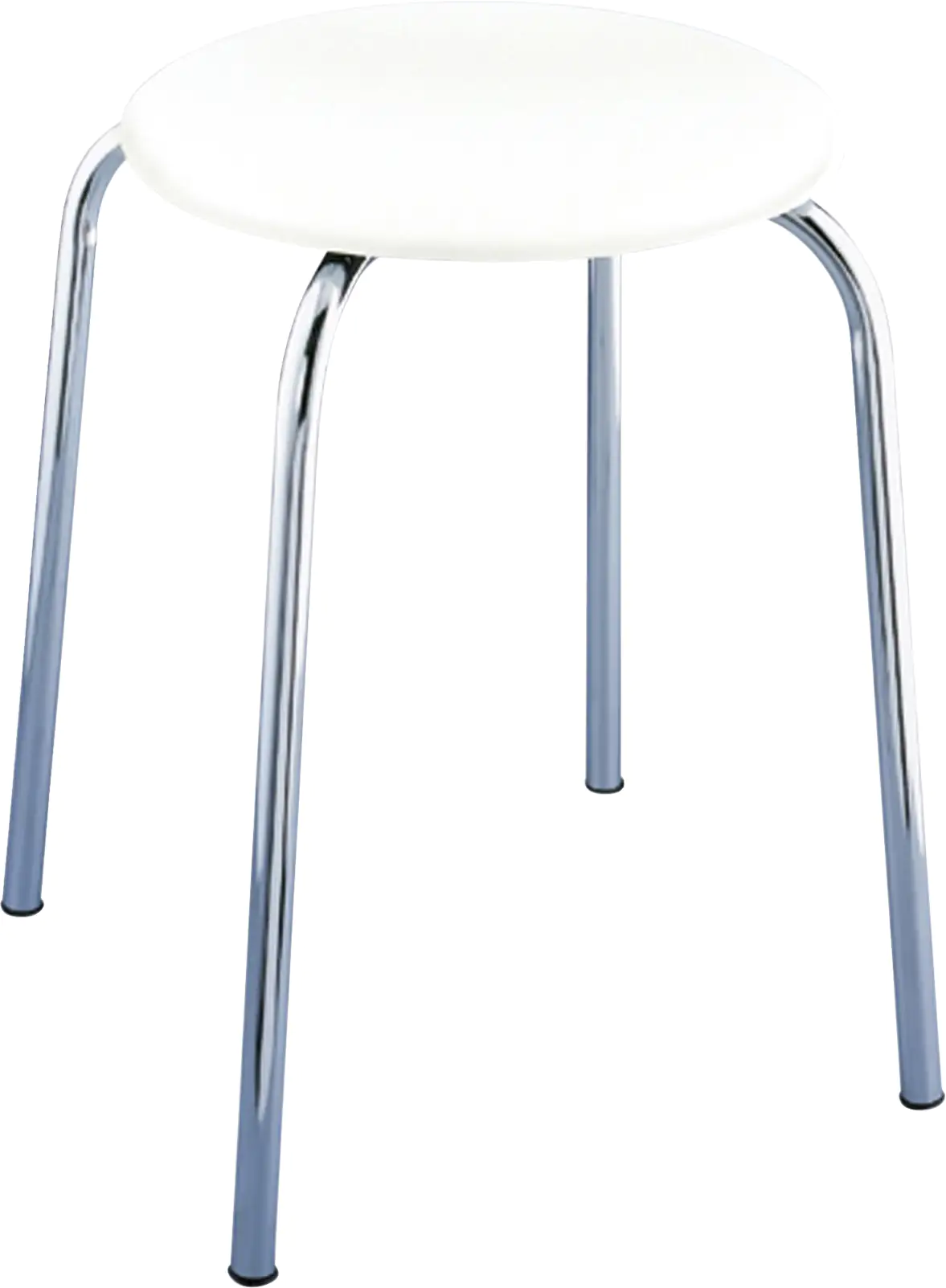 Wenko Badhocker Livorno weiß, chrom