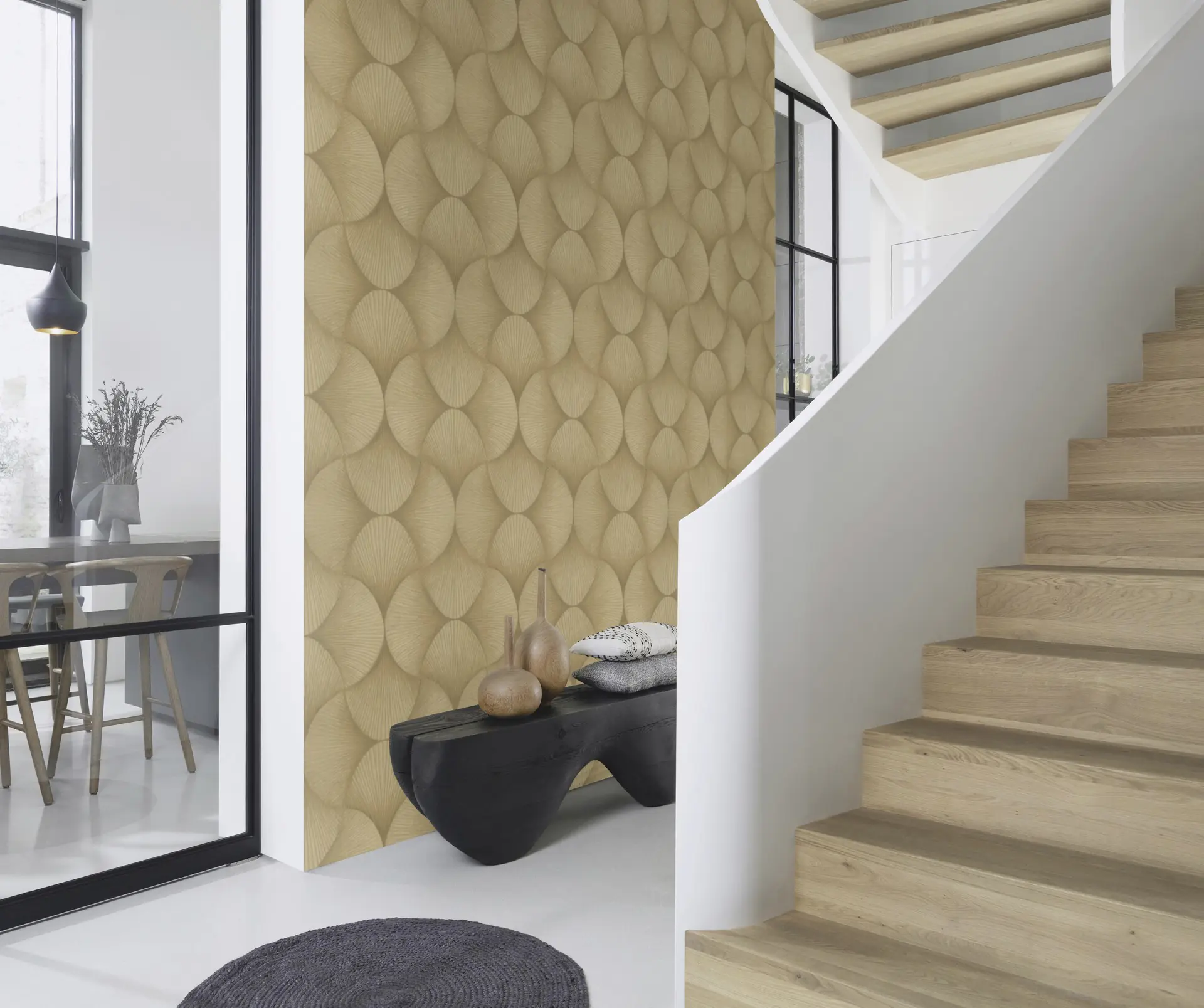 Rasch Vliestapete Muster Grafik Sky Lounge gold metallic 10,05 x 0,53 m Rasch Vliestapete Muster Grafik Sky Lounge gold metallic 10,05 x 0,53 m