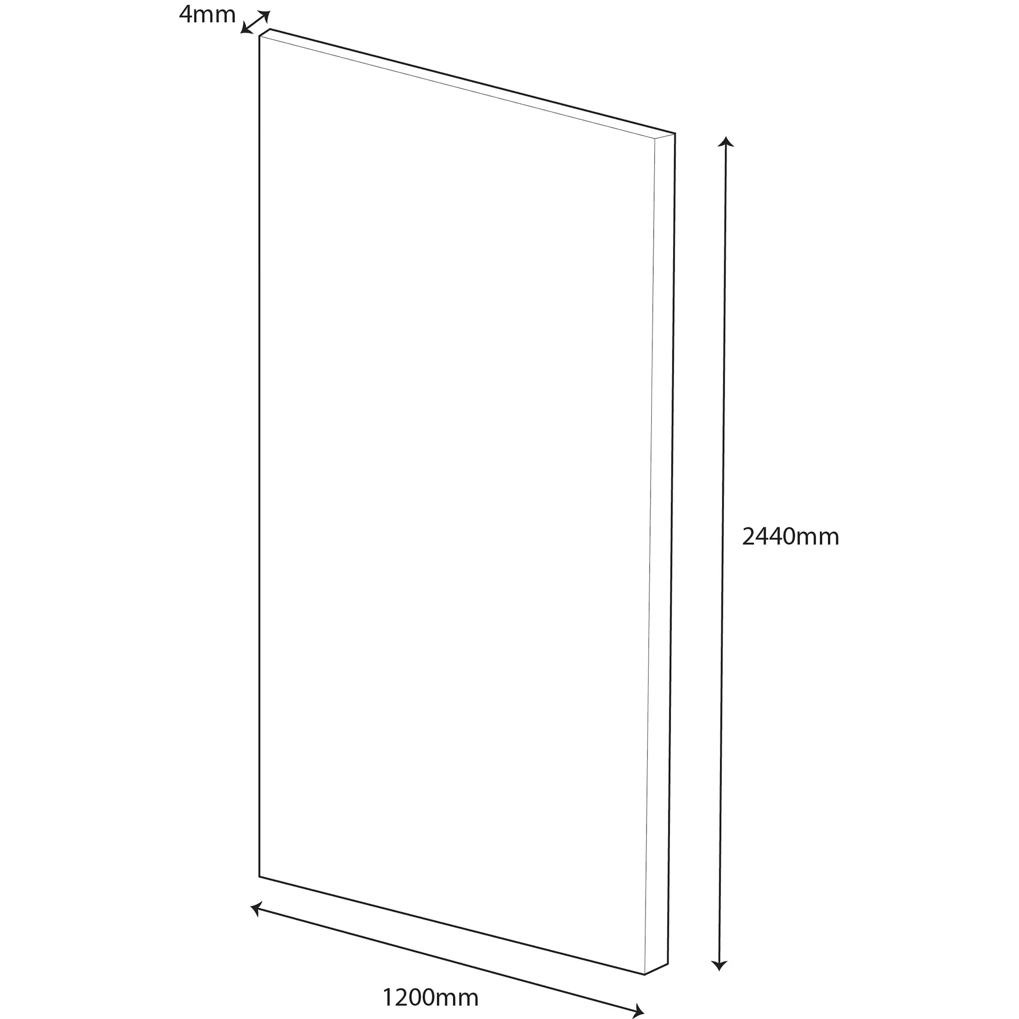Wetwall Alloy Wandpaneel  Bianco Venato 120 x 244 cm