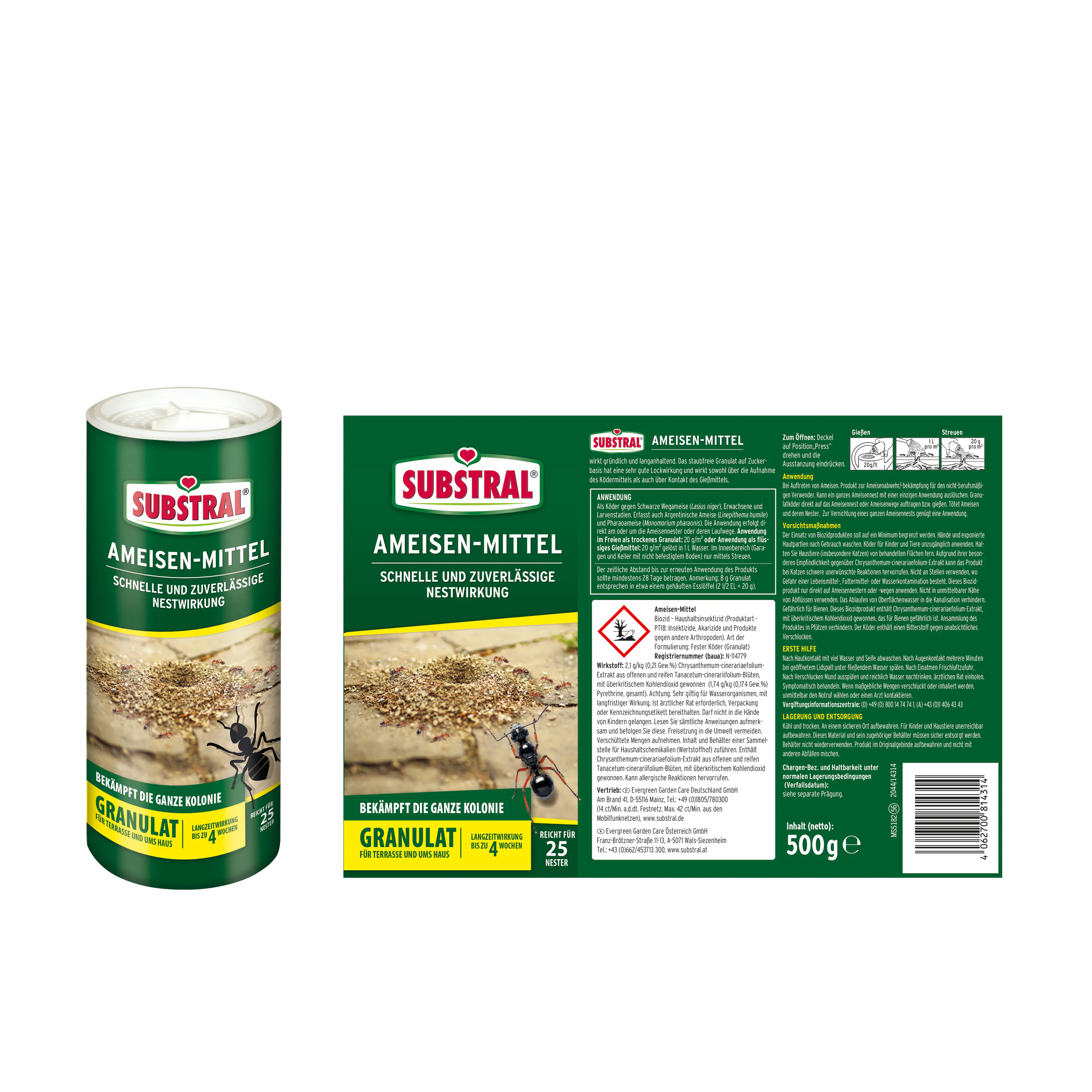 Substral Ameisenmittel 500 g