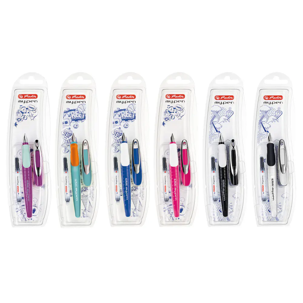 herlitz Schulfüllhalter my.pen M-Feder