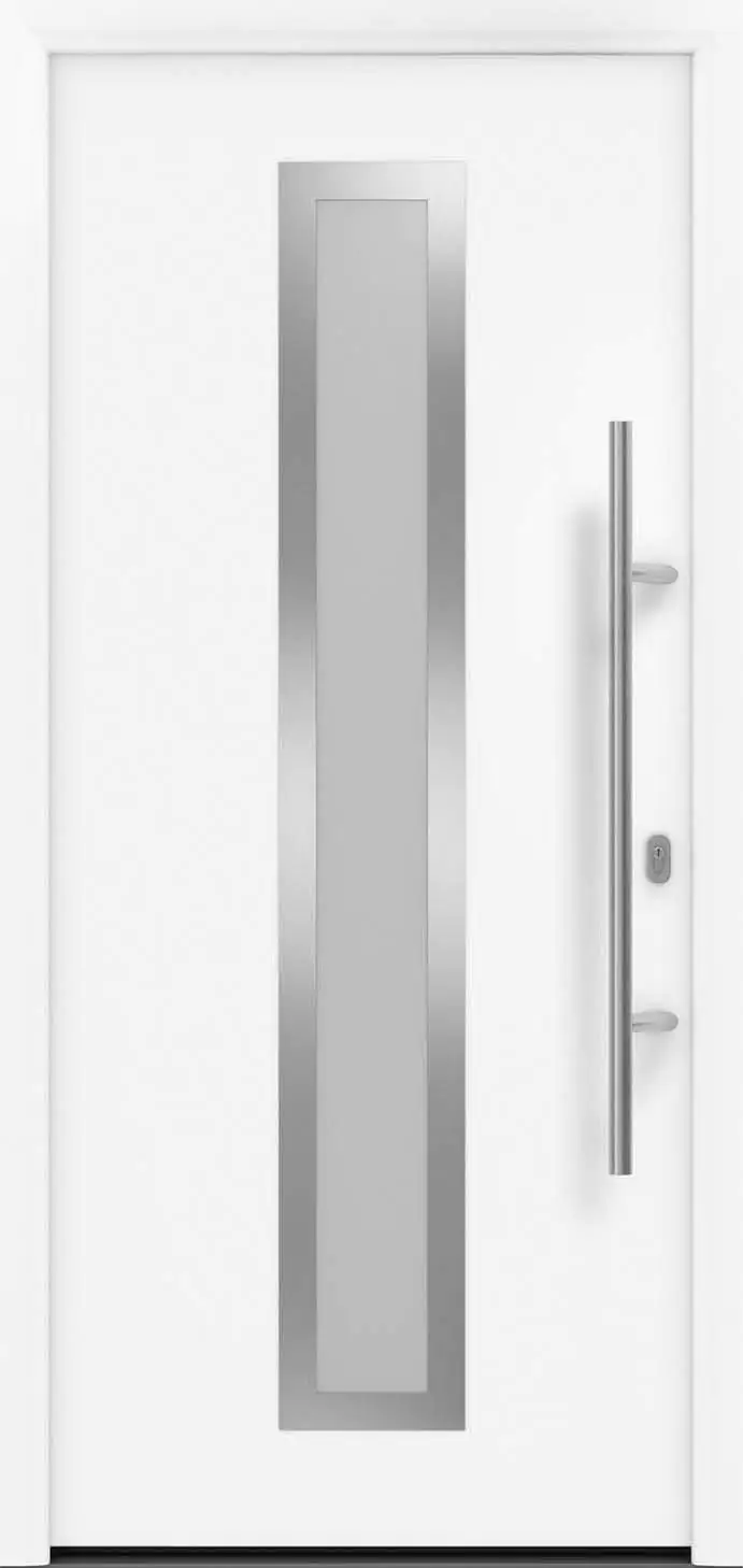 EcoStar Haustür ISOPRO IP 700S verkehrsweiß 110 x 210 cm EcoStar Haustür ISOPRO IP 700S verkehrsweiß 110 x 210 cm