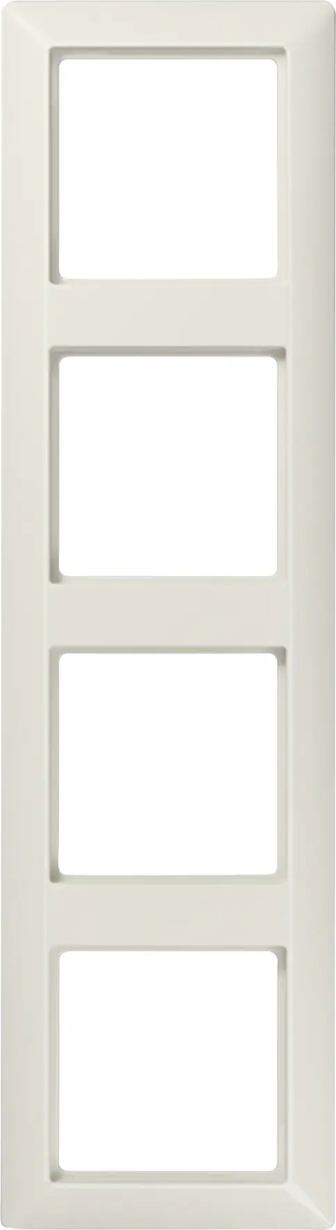 Jung Abdeckrahmen 4-fach AS500, cremeweiß, AS584