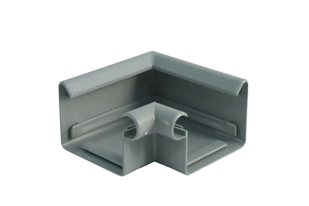 Marley Rinnenwinkel NW 70 mm, Innenecke, 90°, Kastenform, grau