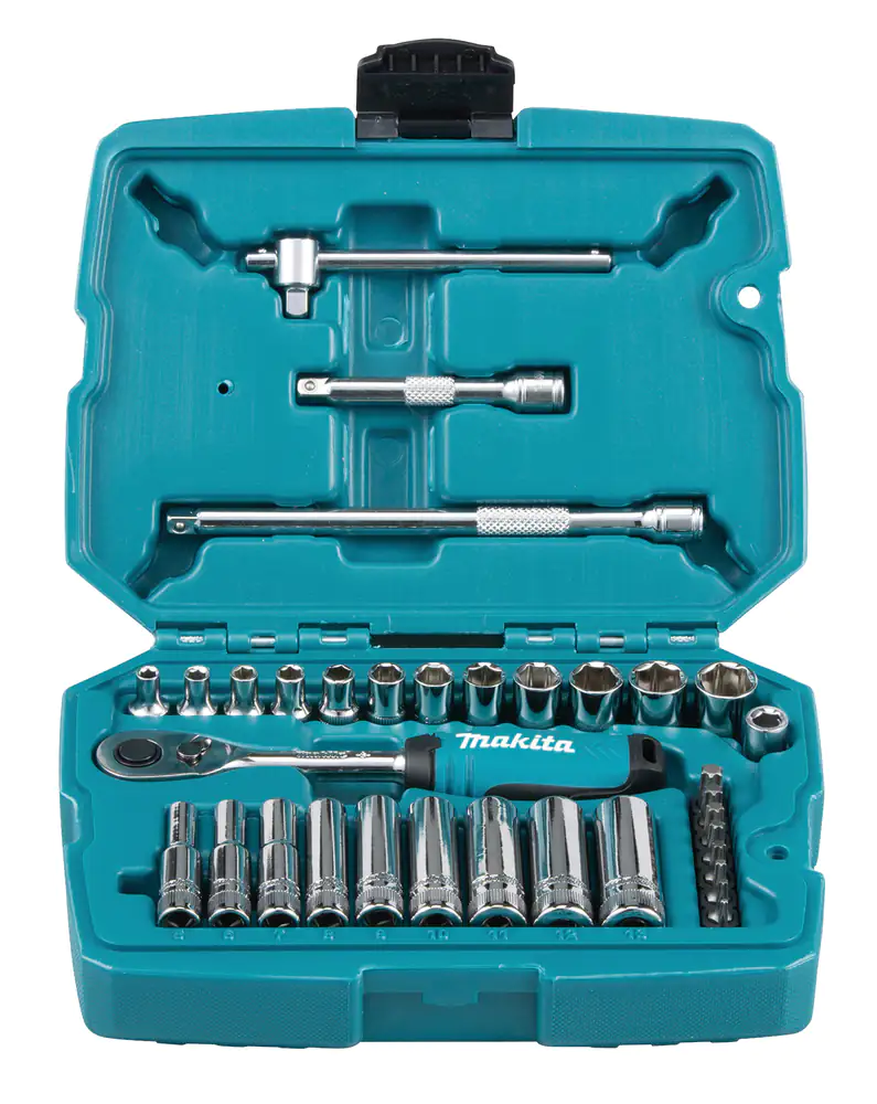 0088381537506 Makita Steckschlüssel Sortiment B-65567 34-teiliges Set