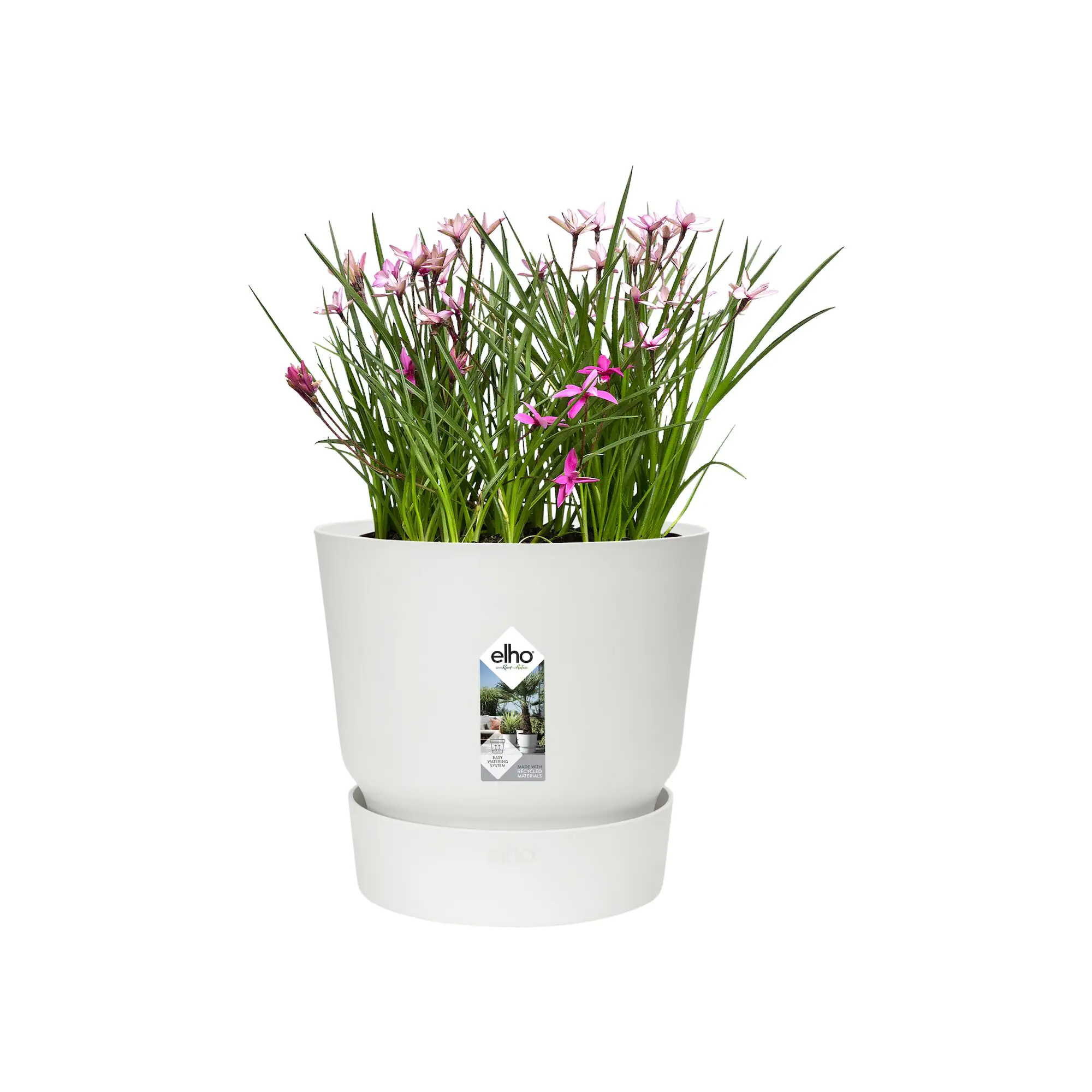 Elho Pflanztopf Greenville Ø 25 x 23 cm weiß Elho Pflanztopf Greenville Ø 25 x 23 cm weiß