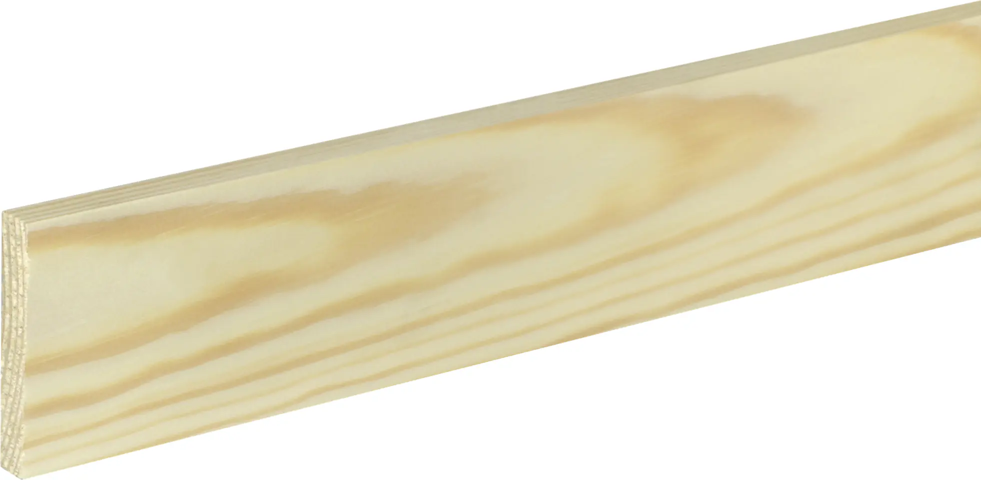 FN Neuhofer Flachleiste 240 cm 60 x 10 mm Fichte/Kiefer