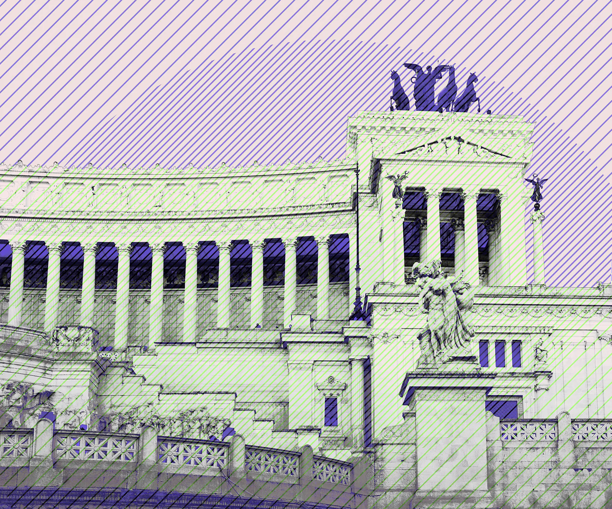 Komar Vlies Fototapete Roma 300 x 250 cm 