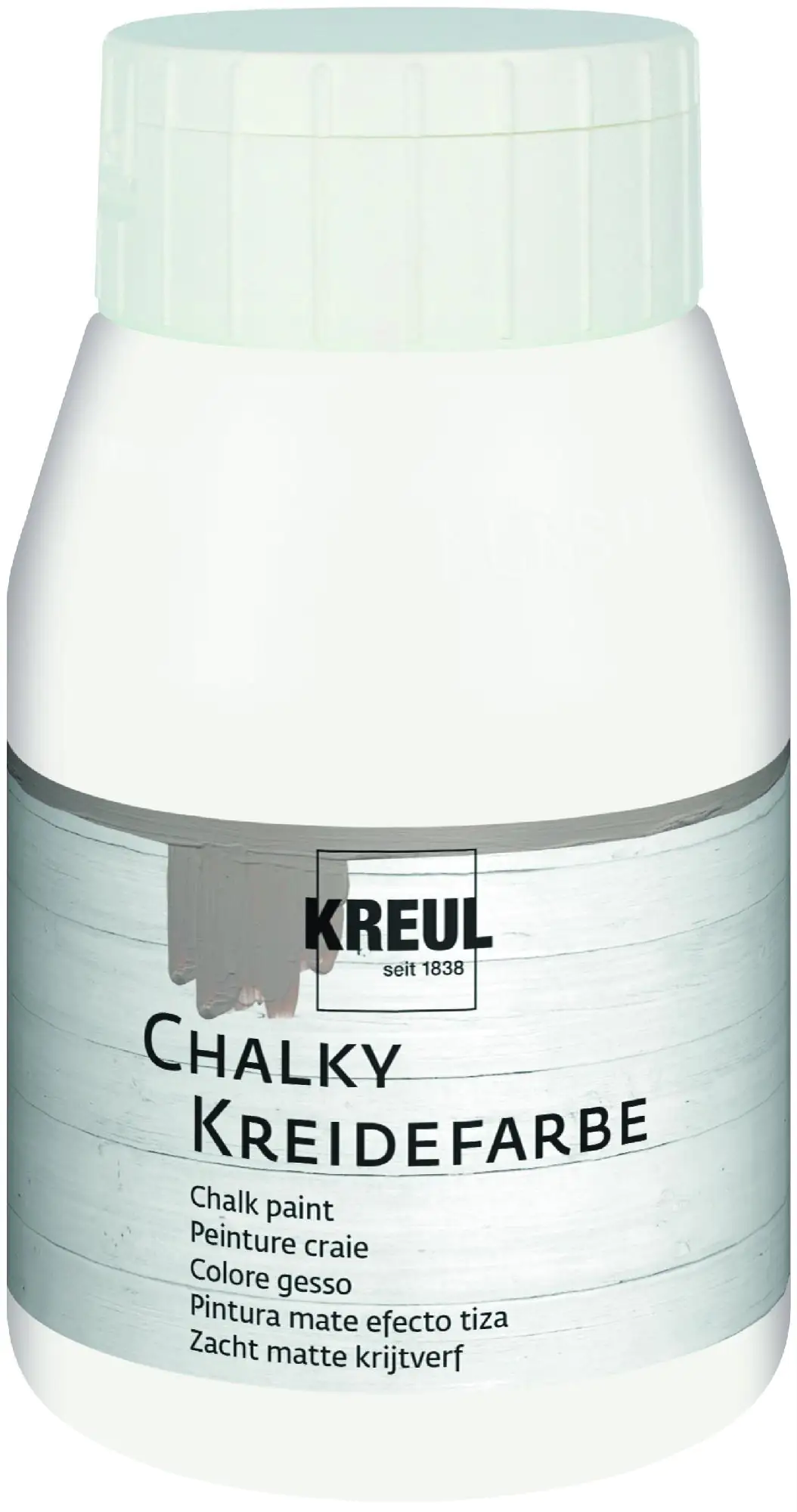 Kreul Chalky Kreidefarbe white cotton 500 ml