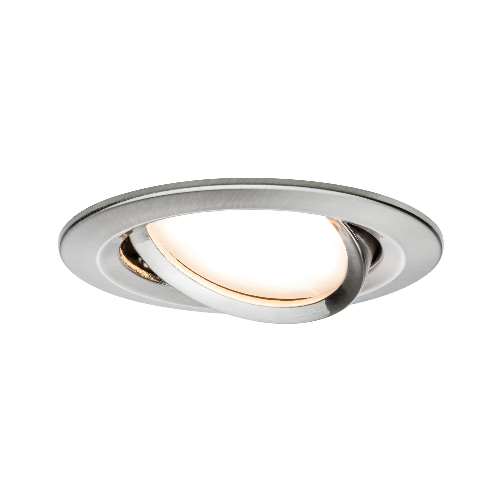 Paulmann LED Einbauleuchte Nova Coin eisen Ø 8,4 cm schwenkbar warmweiß