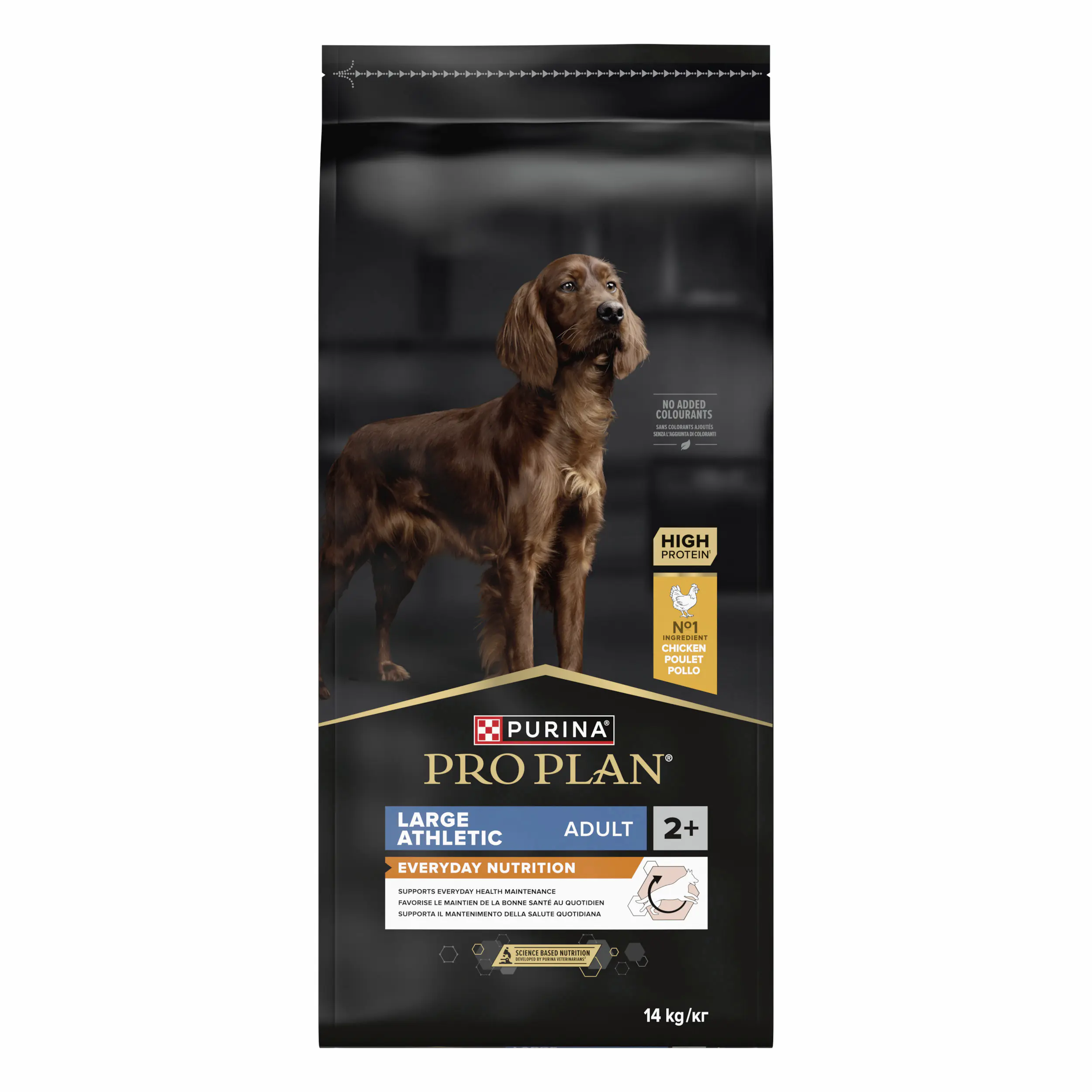 Purina Pro Hundetrockenfutter Adult Maxi Athletic 14 kg Huhn & Reis