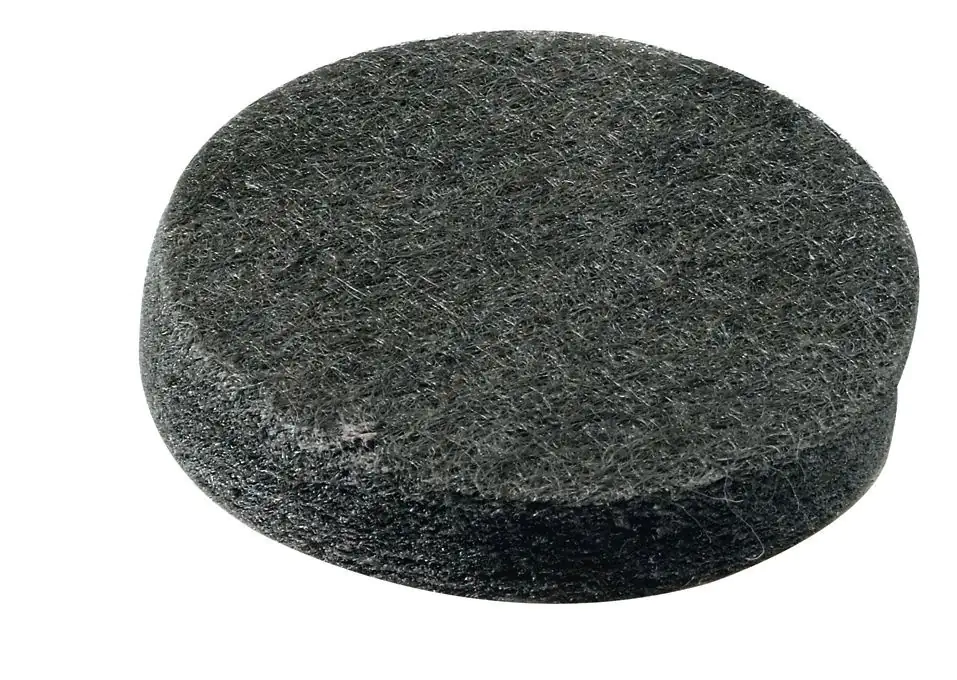 Hettich Filzgleiter braun Ø 25 x 4.5 mm - 18 Stück