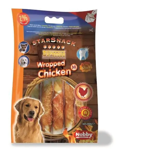 Nobby StarSnack Barbecue Wrapped Chicken 150 g