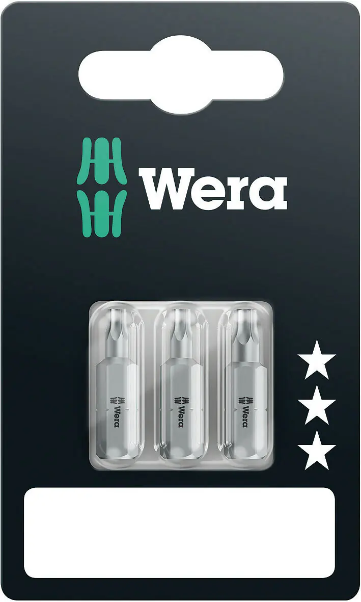 Wera Bit-Set 867/1 SB TX 3-teilig 10, 15, 20 mm