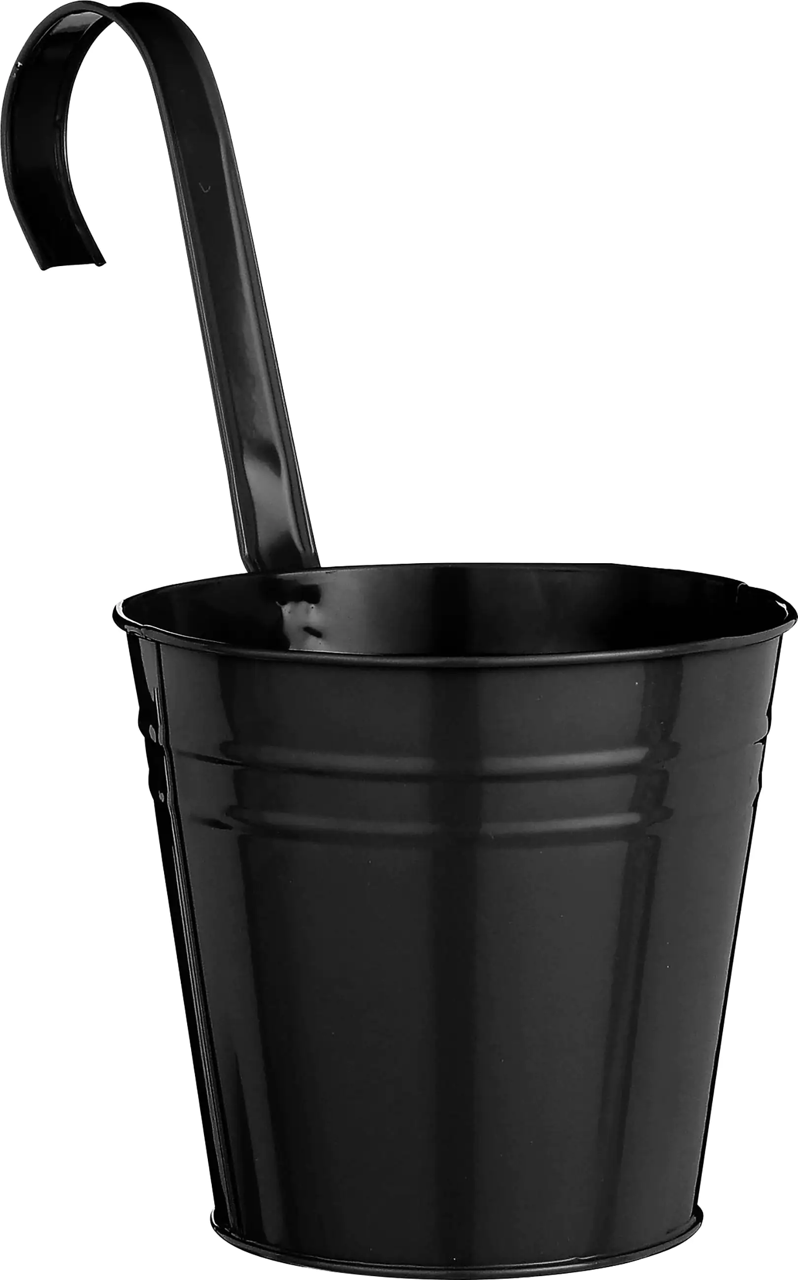 Mica Decorations Topf Joey Eisen Ø 16 x 15 cm hängend schwarz