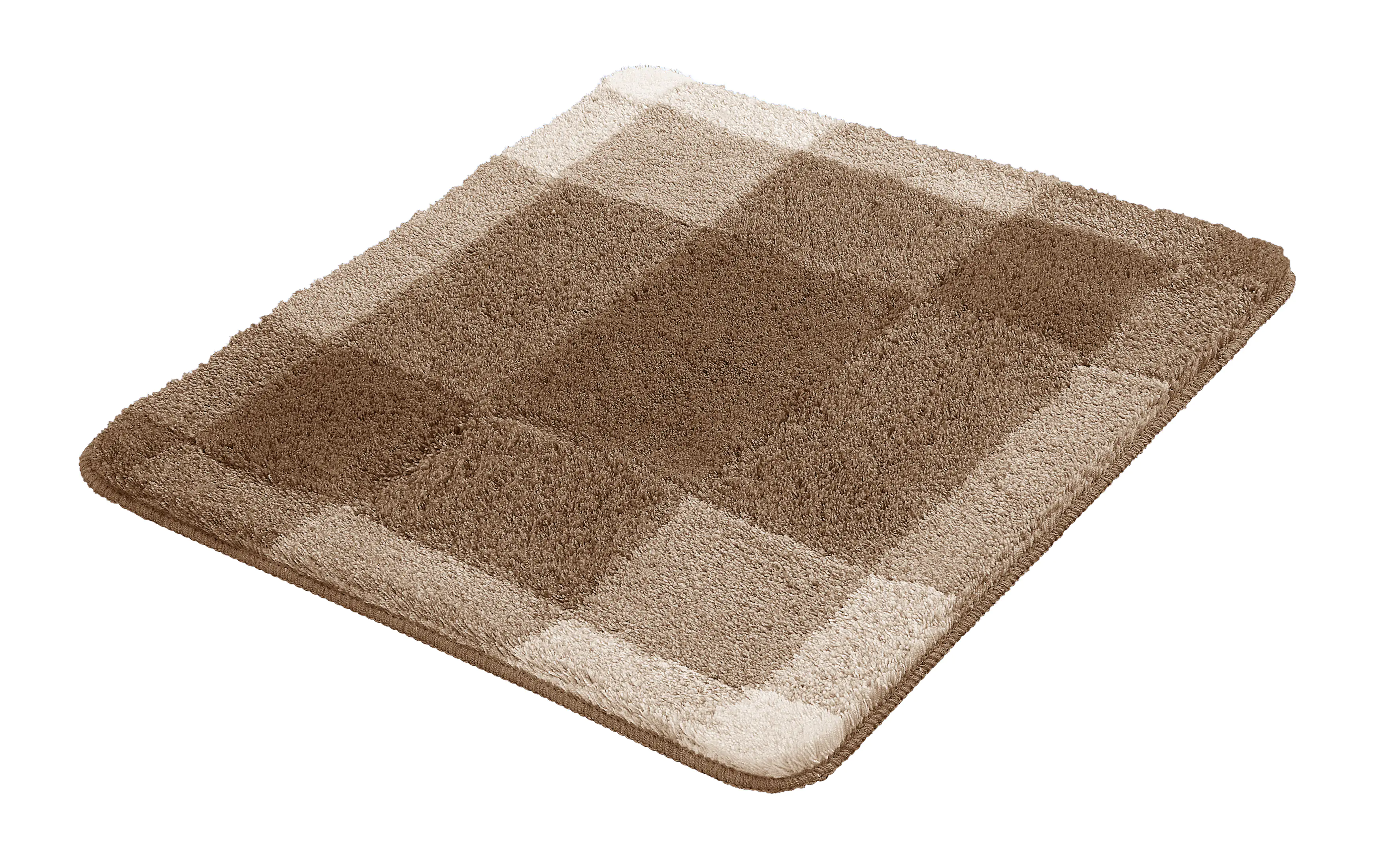 Kleine Wolke Badteppich Mix taupe 55 x 65 cm