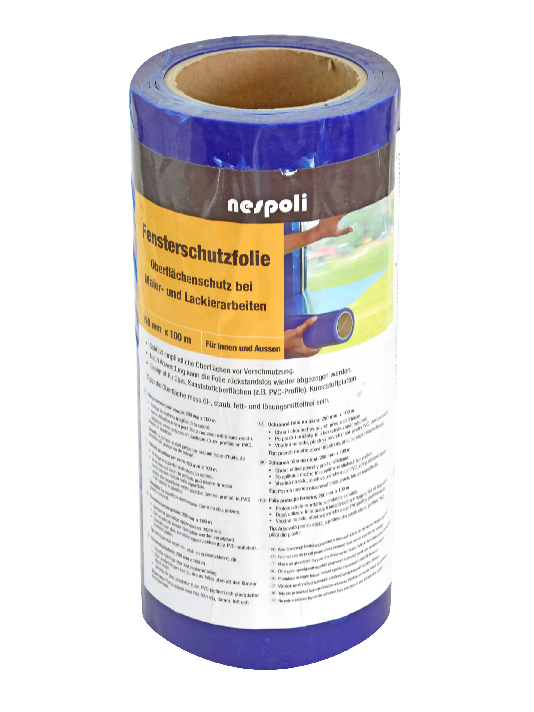 Nespoli Glasschutzfolie 100 m x 0,25 m