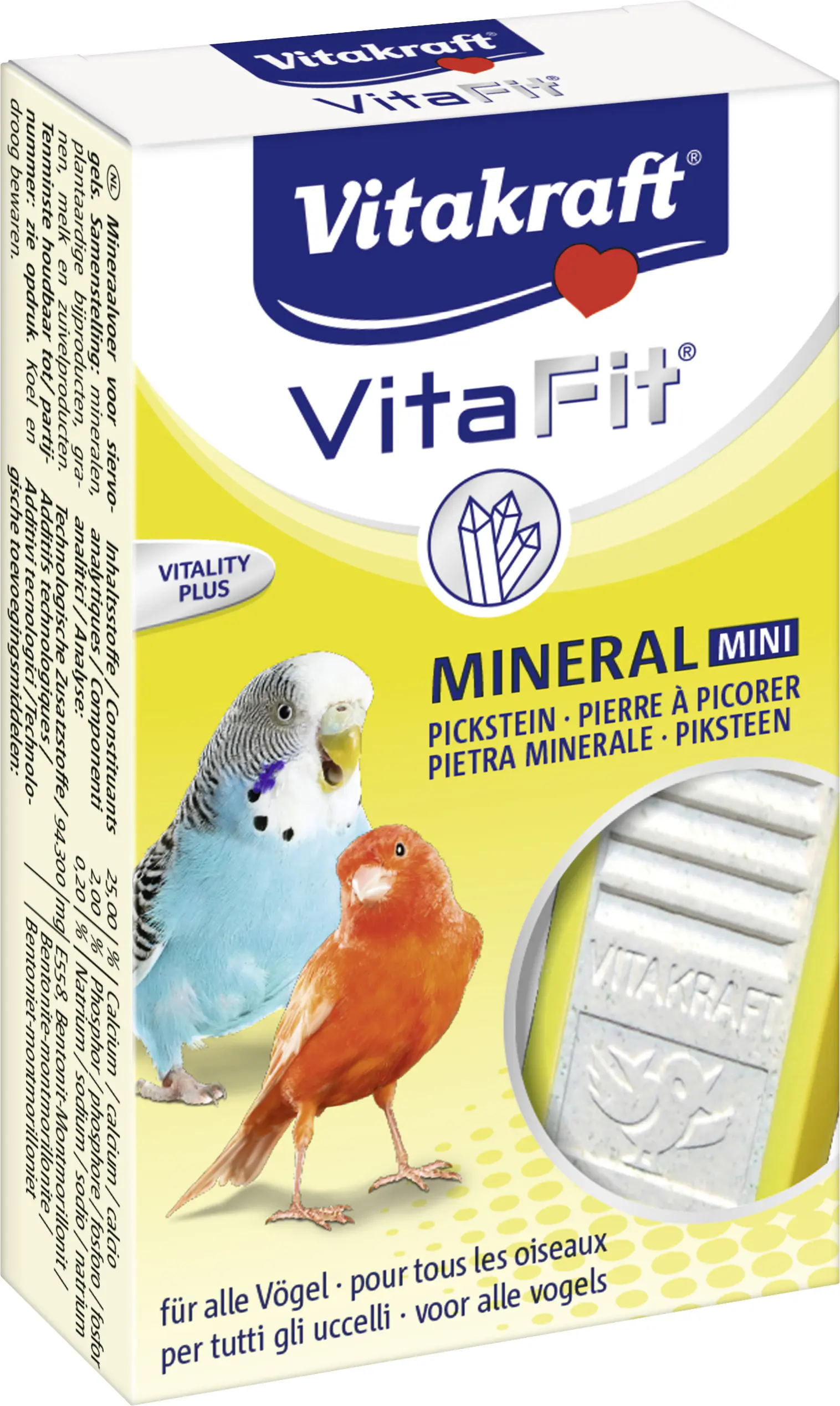 Vitakraft Vita Fit® Mineral Mini 1 Stück Vitakraft Vita Fit® Mineral Mini 1 Stück