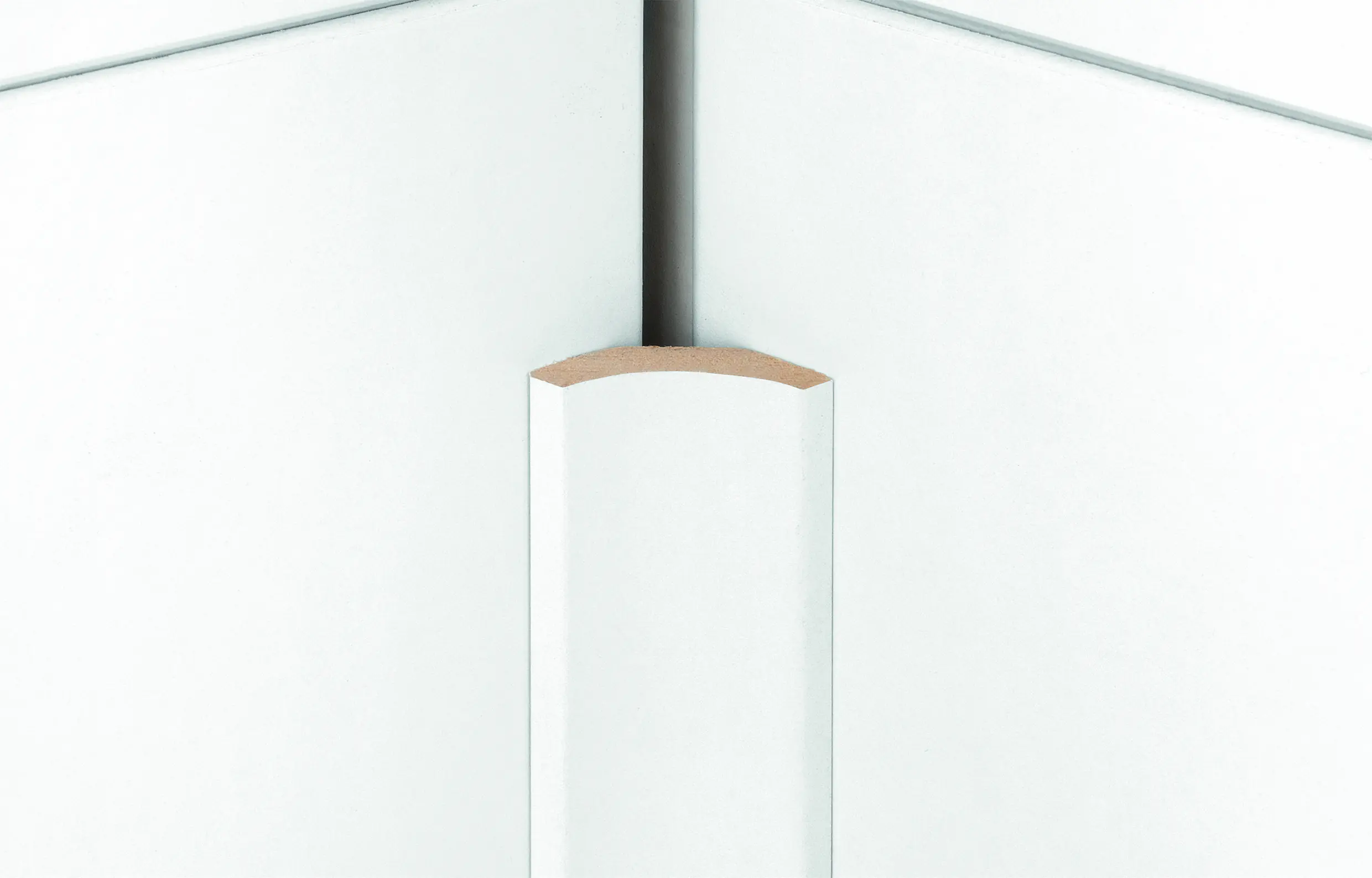 Kronoflooring Hohlkelleiste 260 cm 22 x 22  mm weiß Kronoflooring Hohlkelleiste 260 cm 22 x 22  mm weiß