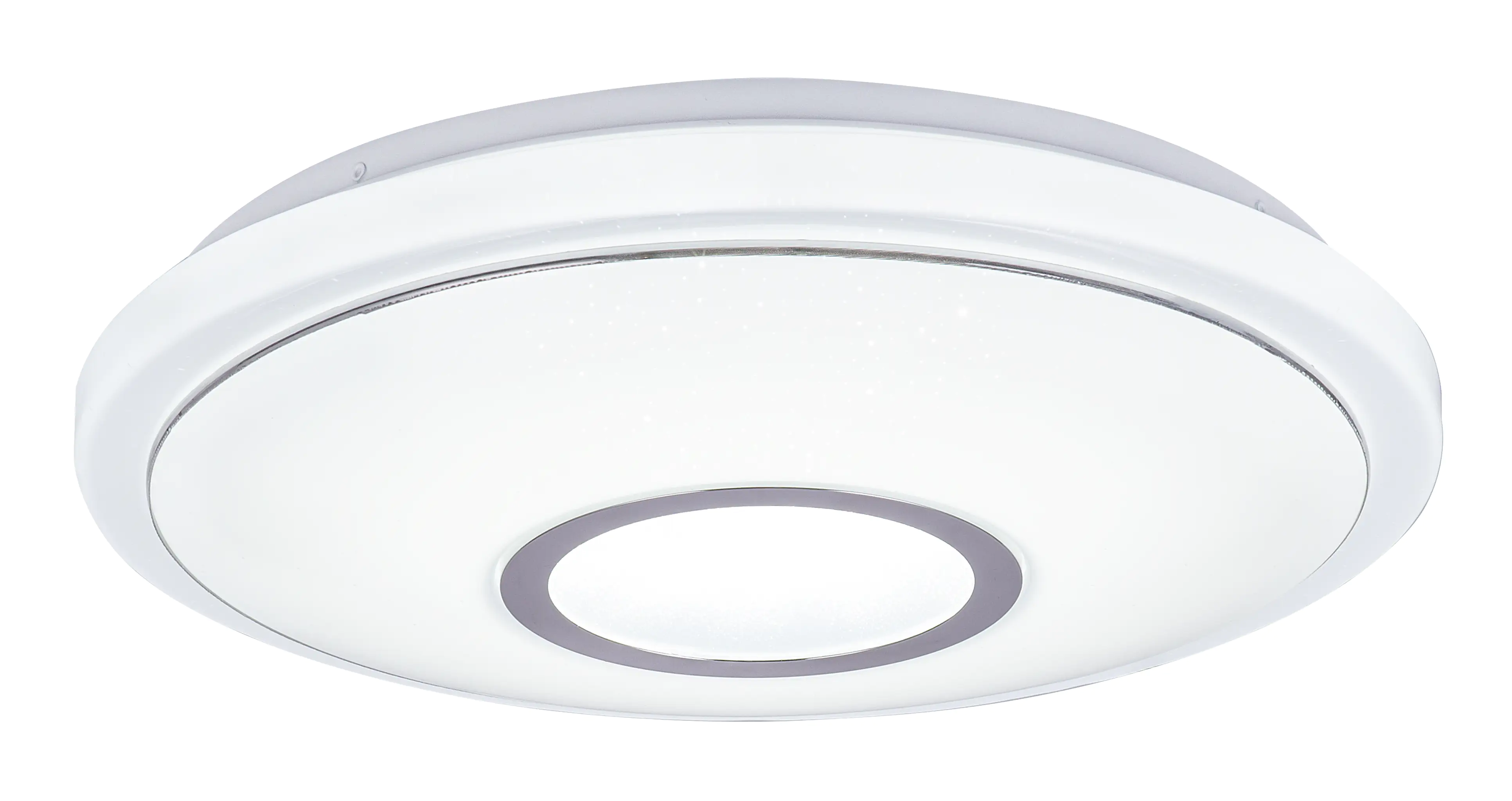 9007371386499_8 Globo LED Deckenleuchte Connor weiß Ø 40 cm mit Sternenhimmel