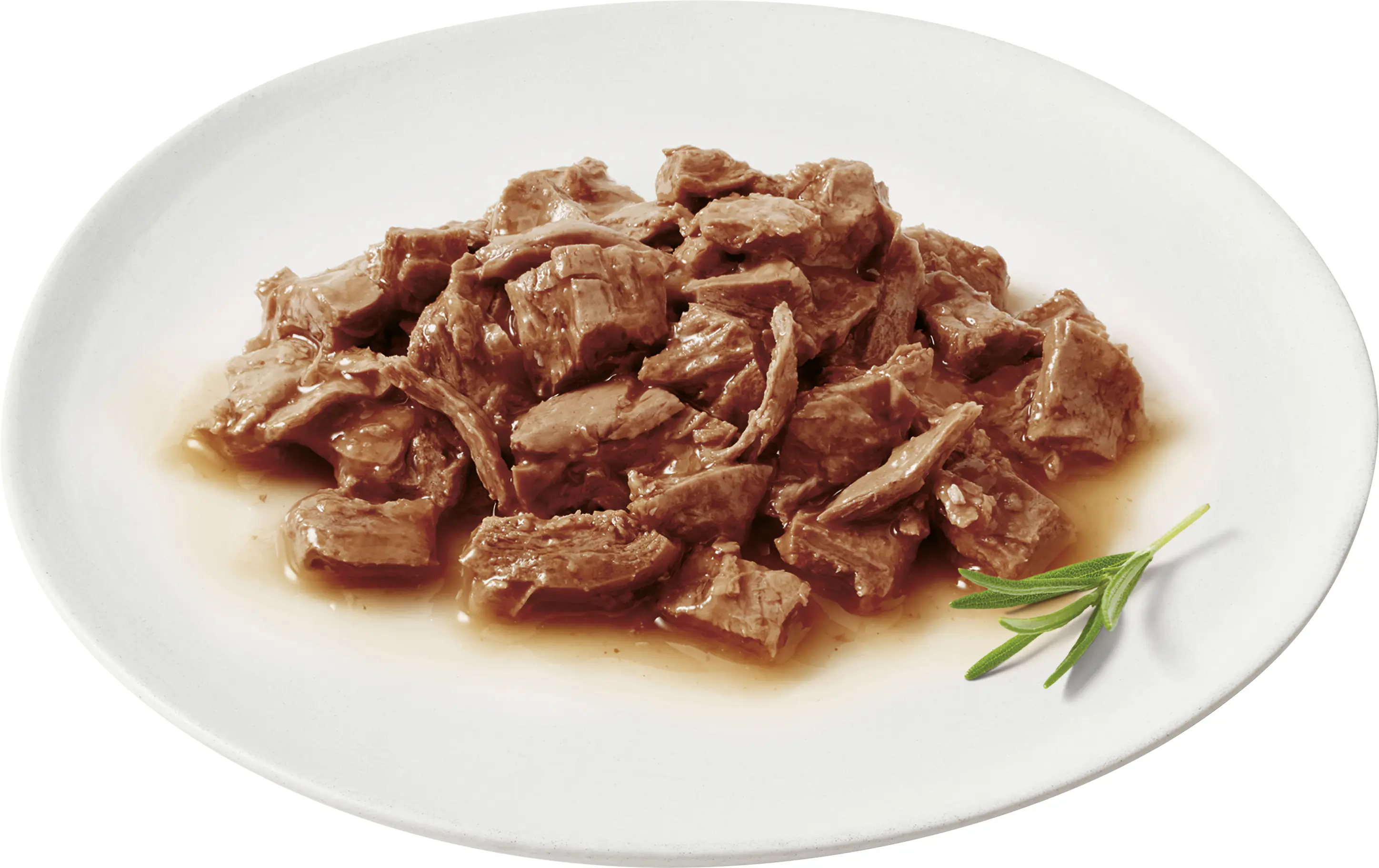 Gourmet Perle Erlesene Streifen mit Rind 85 g