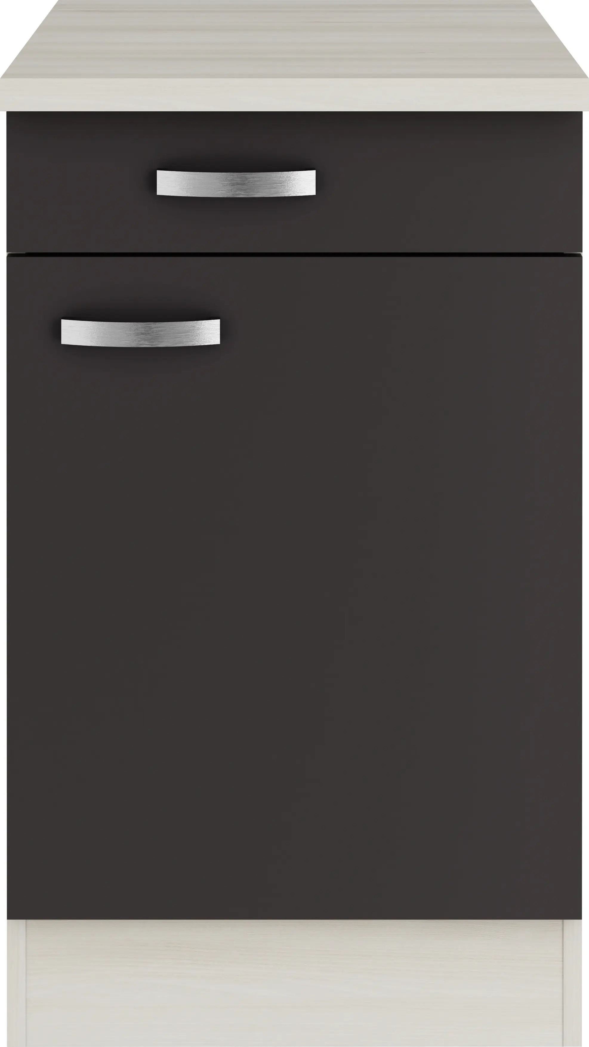 Optifit Unterschrank Faro 220 anthrazit/akazie 50 cm