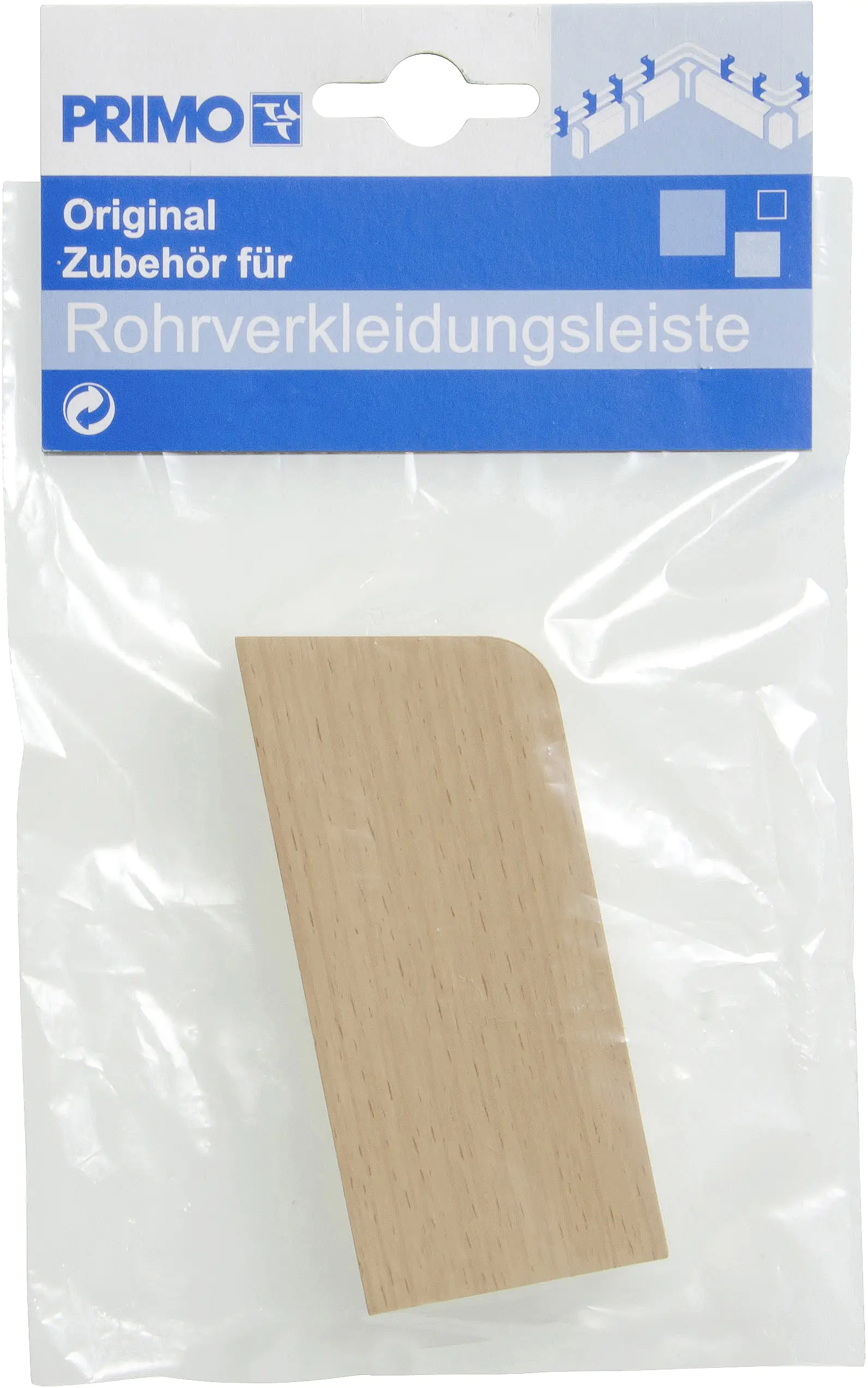 Primo Endstück links Buche hell