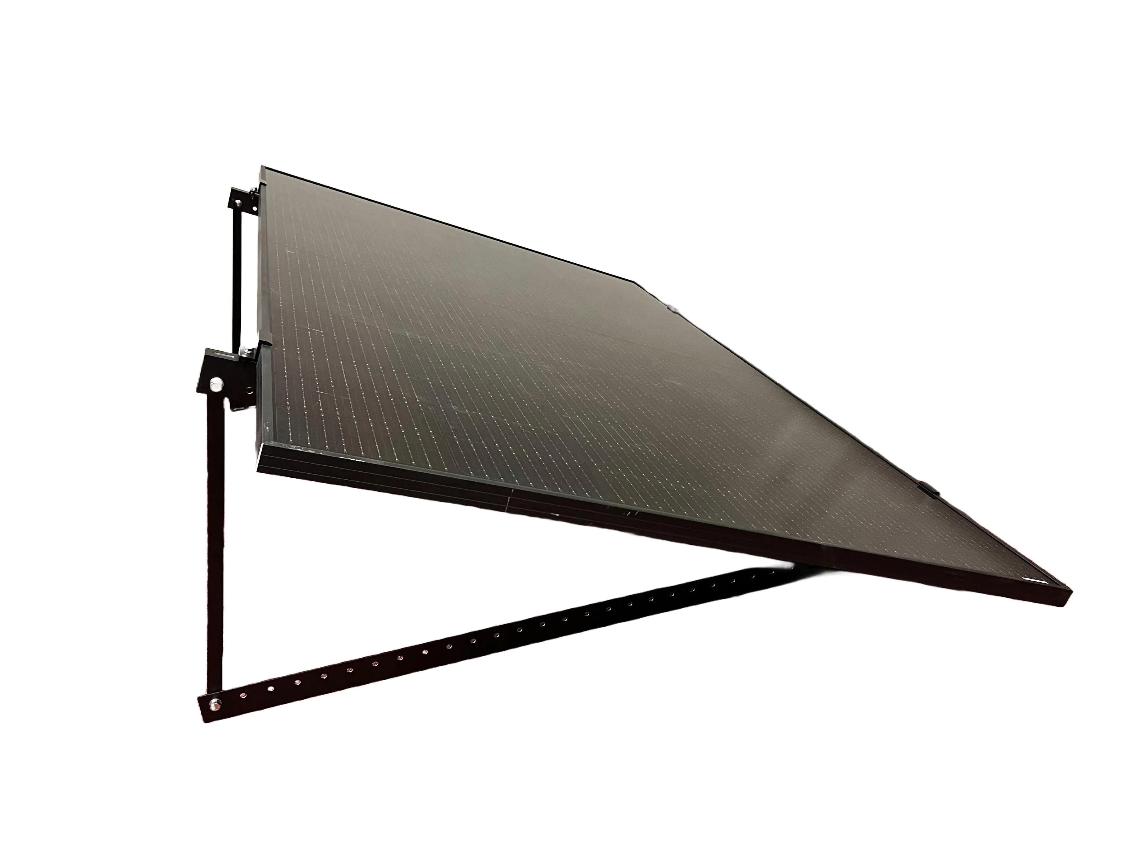 Sunlit Solarmodul-Halterung Aufständerung schwarz für 1 Solarpanel