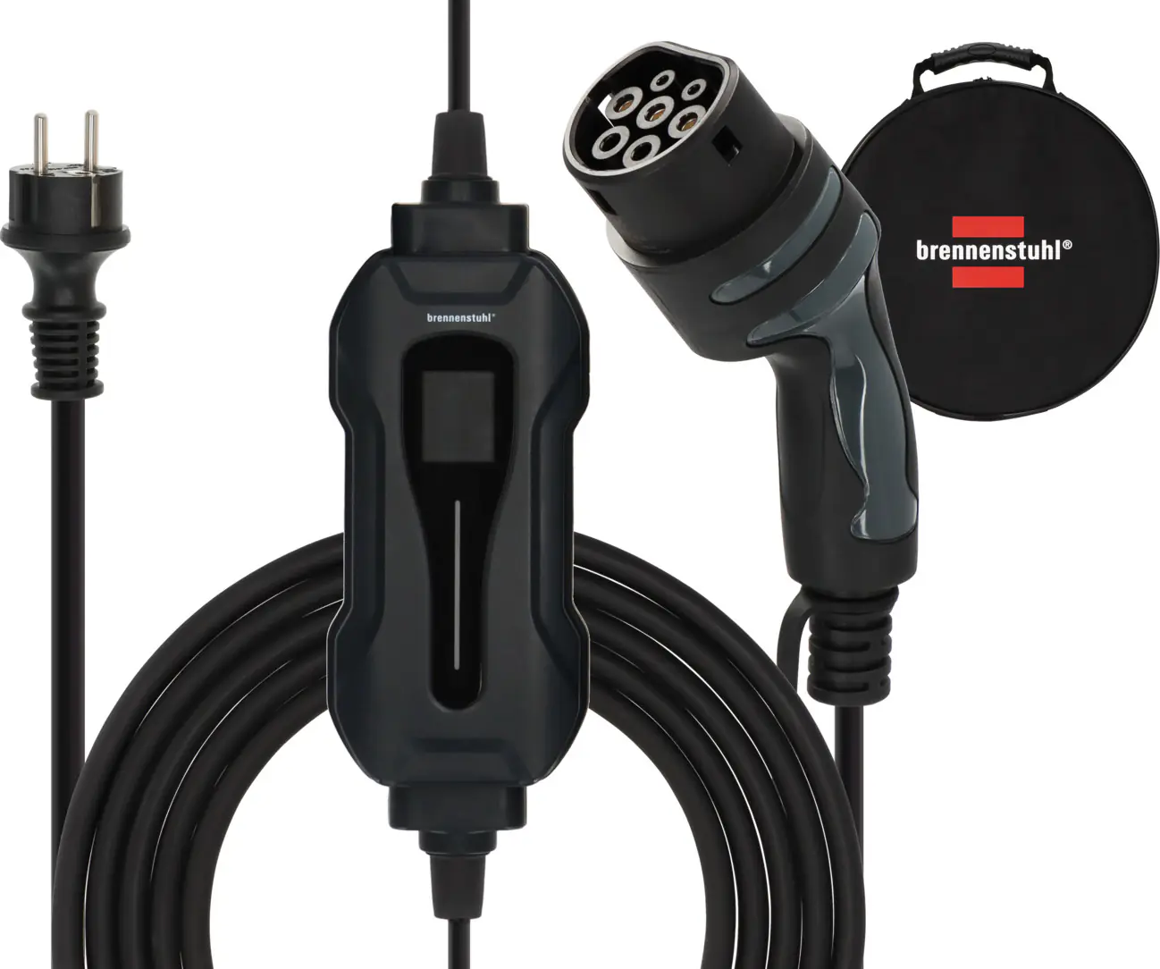 Brennenstuhl mobile Ladestation Wallbox Typ 2 2,3 kW 8 m Kabel