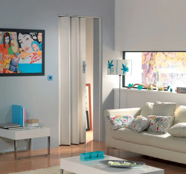 Grosfillex Falttüre Axia Esche weiß 84 x 205 cm