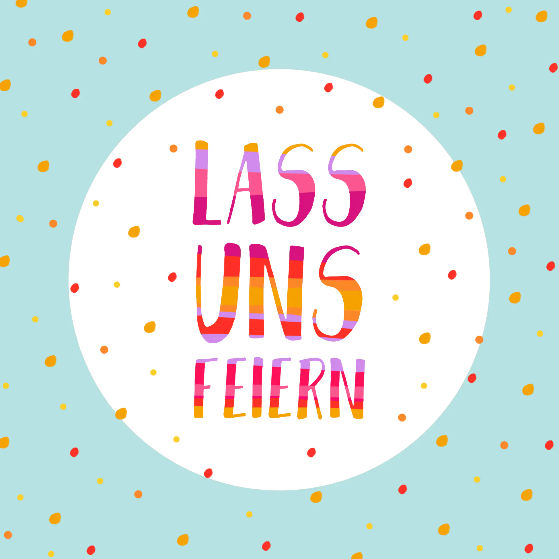 Braun & Company Servietten Motiv Lass uns feiern 33 x 33 cm 20er Pack kaufen Globus Baumarkt