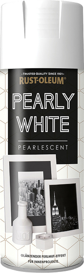 Rust-Oleum Metallsprühlack 400 ml pearly white