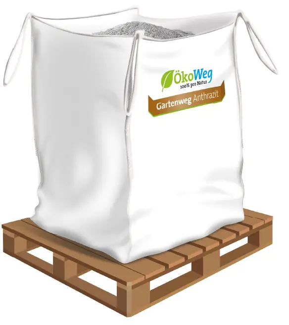 Big Bag ÖkoWeg Gartenweg anthrazit 750 kg