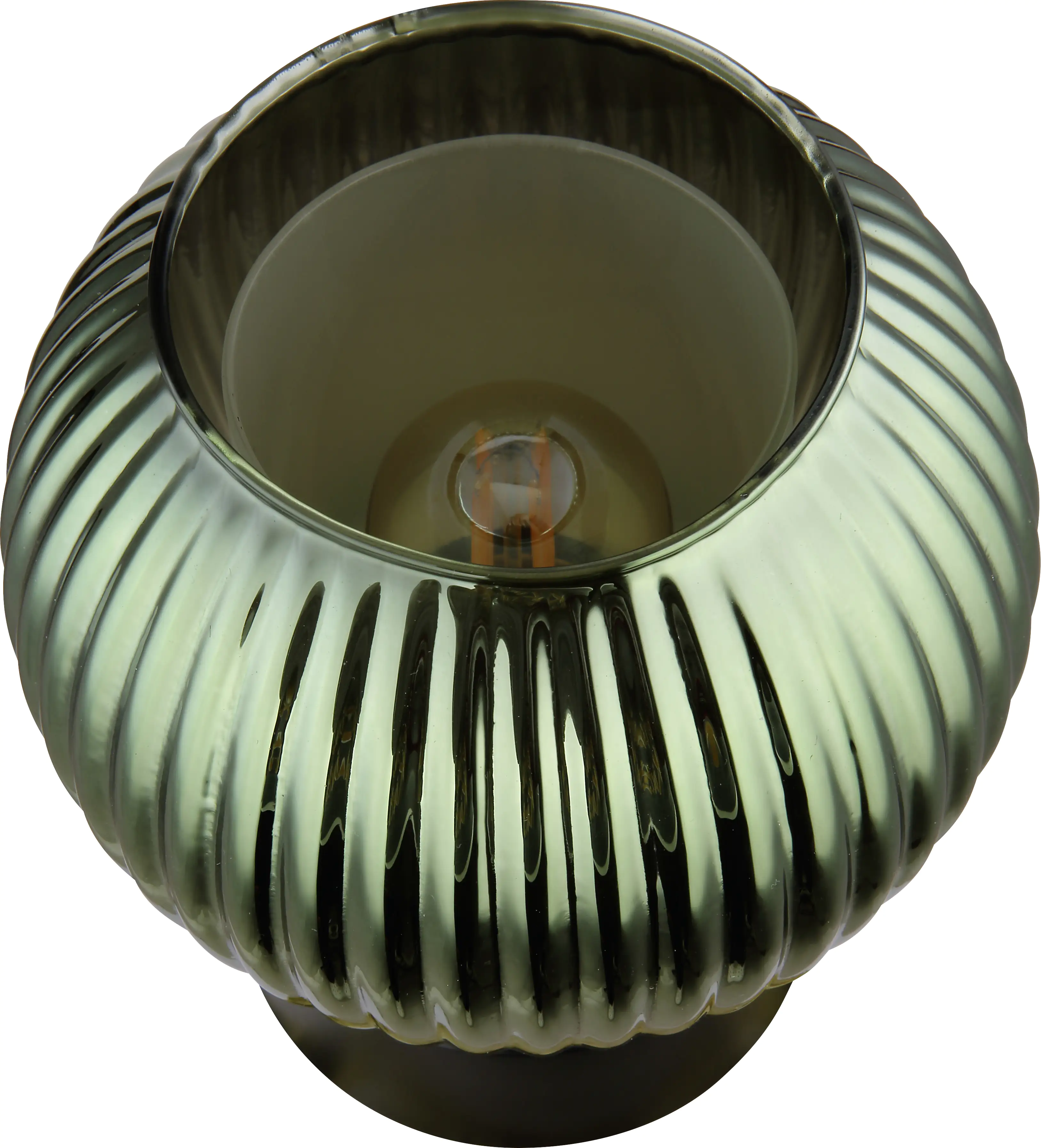 Globo Tischleuchte Zumba schwarz grün 17 x 15 cm E27