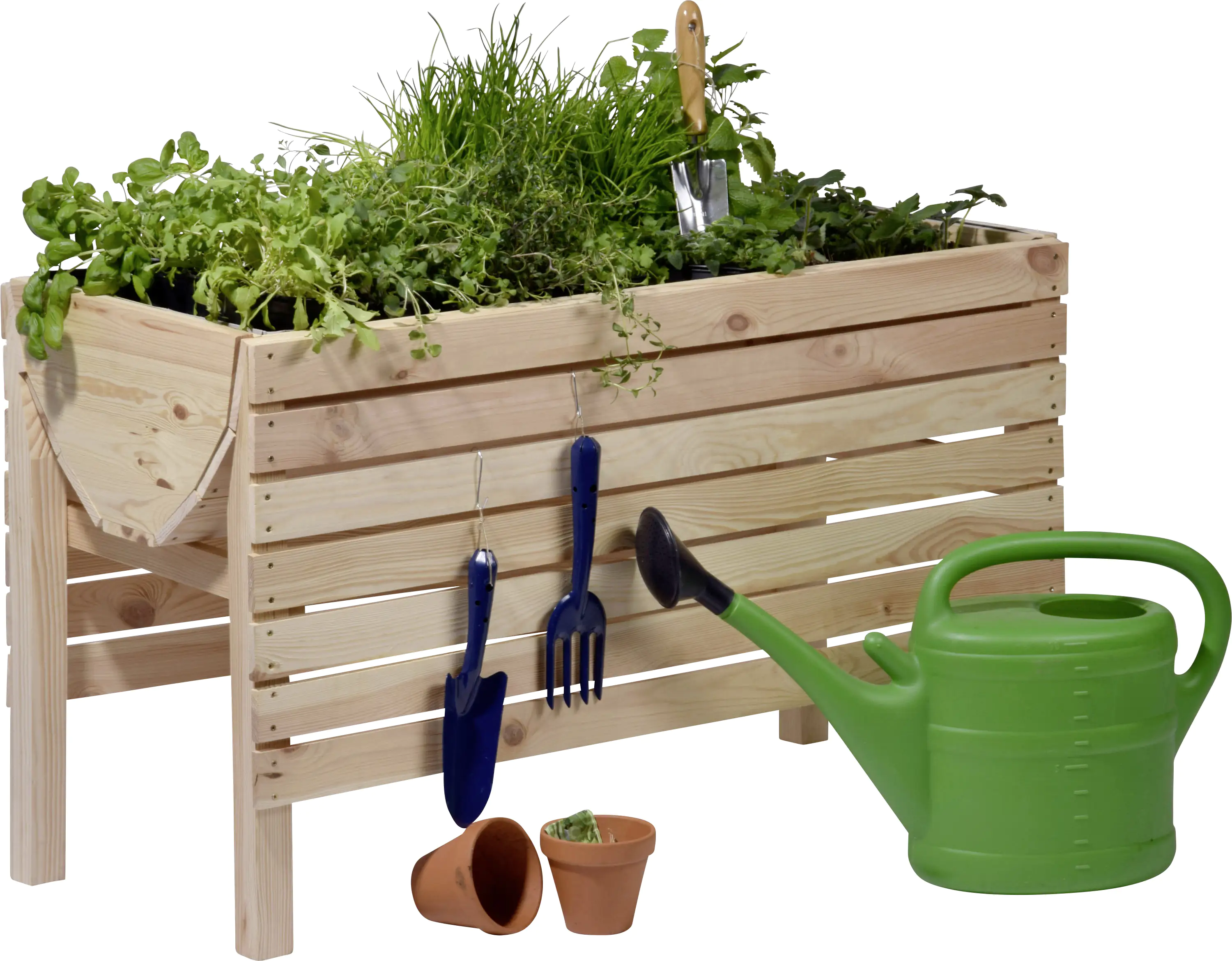 Dobar Hochbeet inkl. Pflanzfolie 100 x 45 x 60 cm