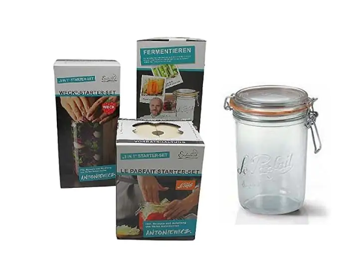 Fermentier-Set Weckglas 1590 ml