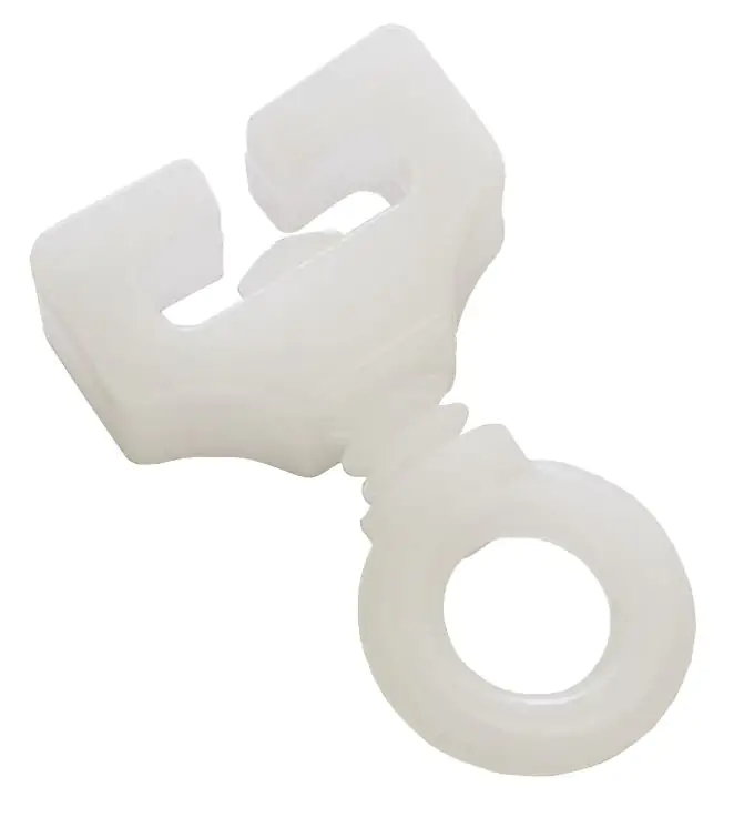 Gardinia T-Feststeller 6 Stück, weiß Gardinia T-Feststeller 6 Stück, weiß