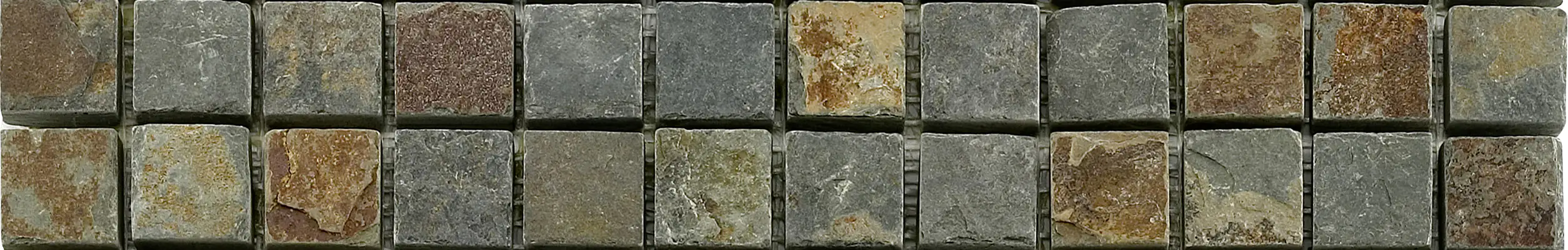 4048527025034 Fliesenbordüre Schiefer 5 x 30 cm anthrazit-braun