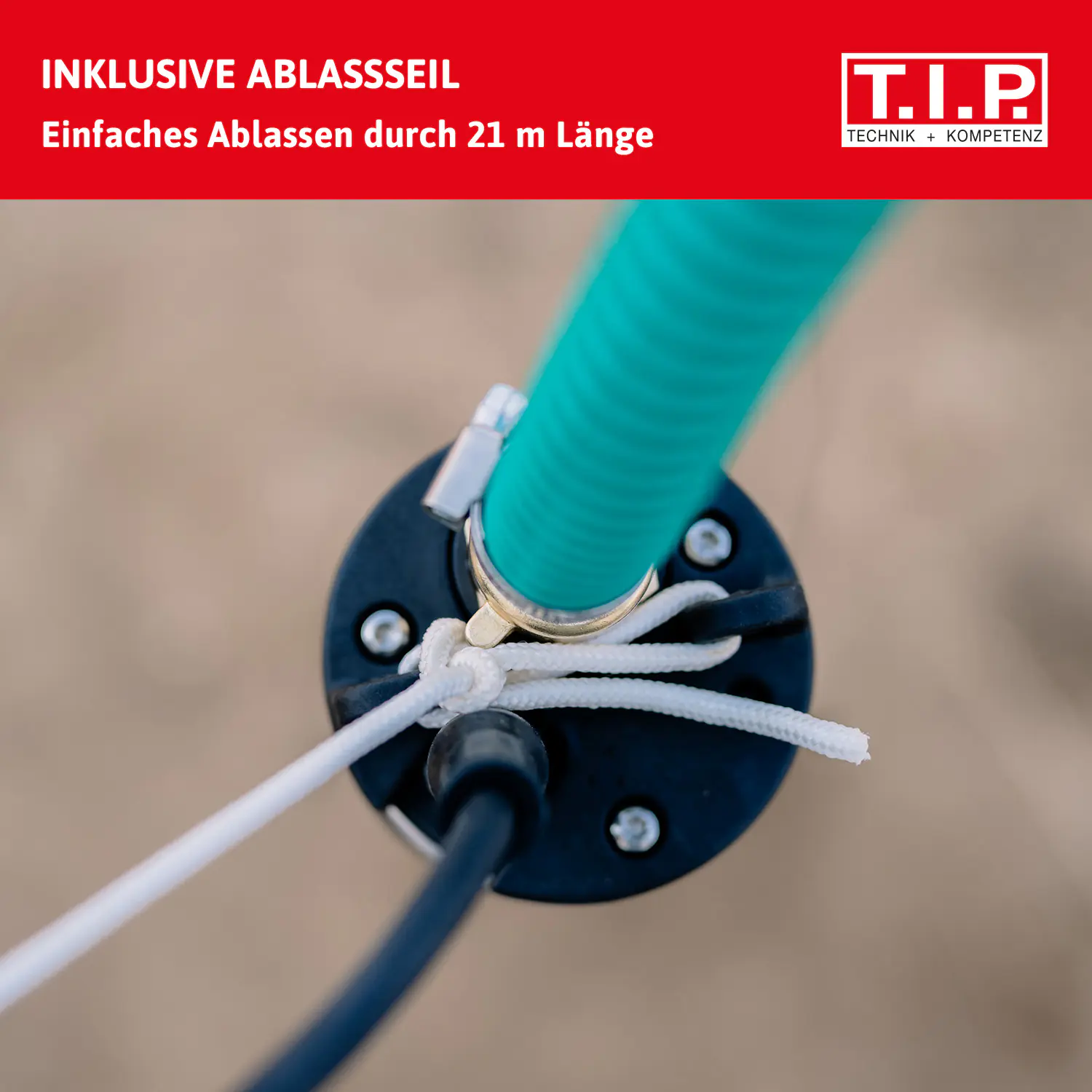 T.I.P. Tiefbrunnenpumpe BigWell 90/53 AUT, 900 Watt, 5.400 l/h, Edelstahl T.I.P. Tiefbrunnenpumpe BigWell 90/53 AUT, 900 Watt, 5.400 l/h, Edelstahl
