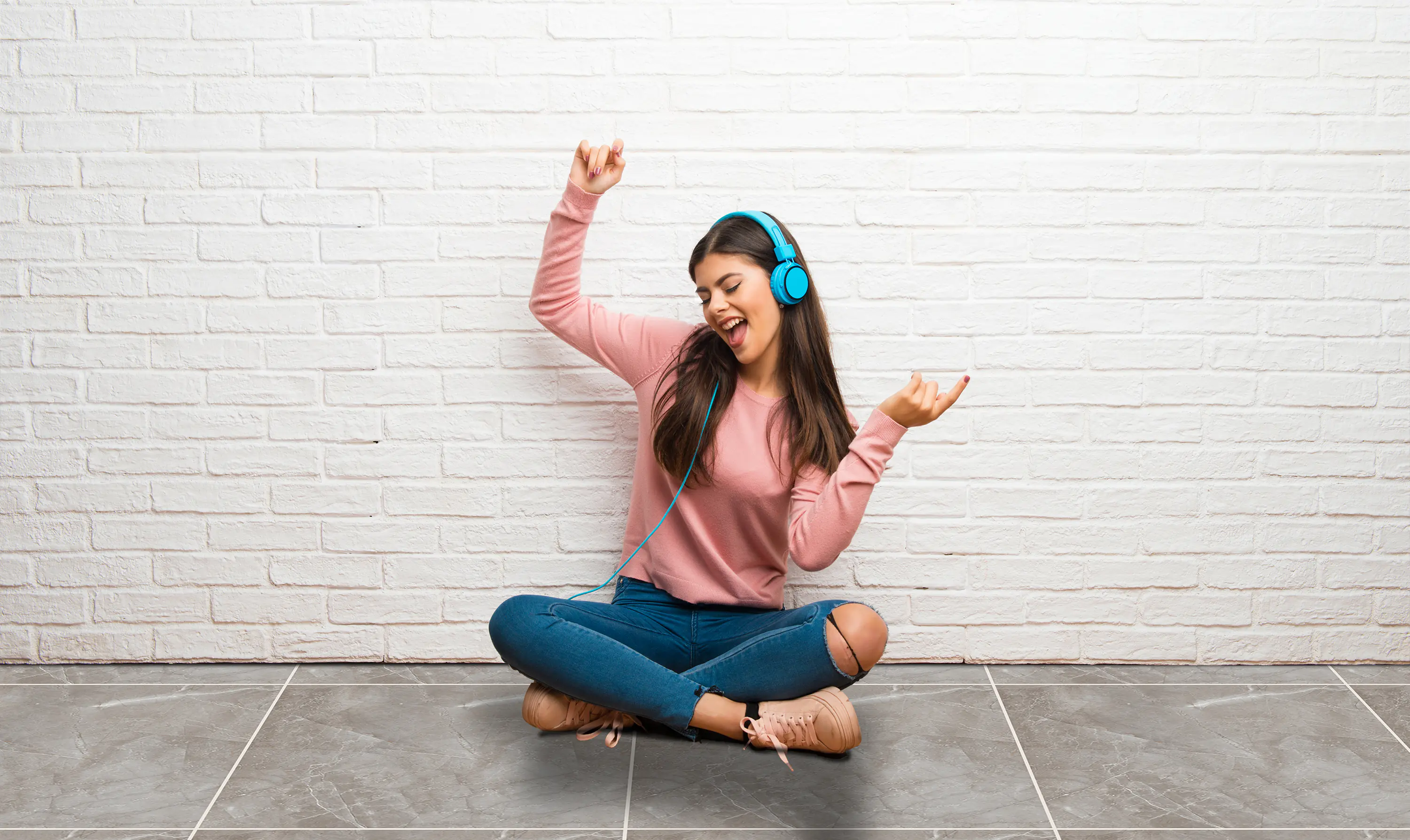 Bodenfliese Feinsteinzeug Armani 80 x 80 cm dark grey