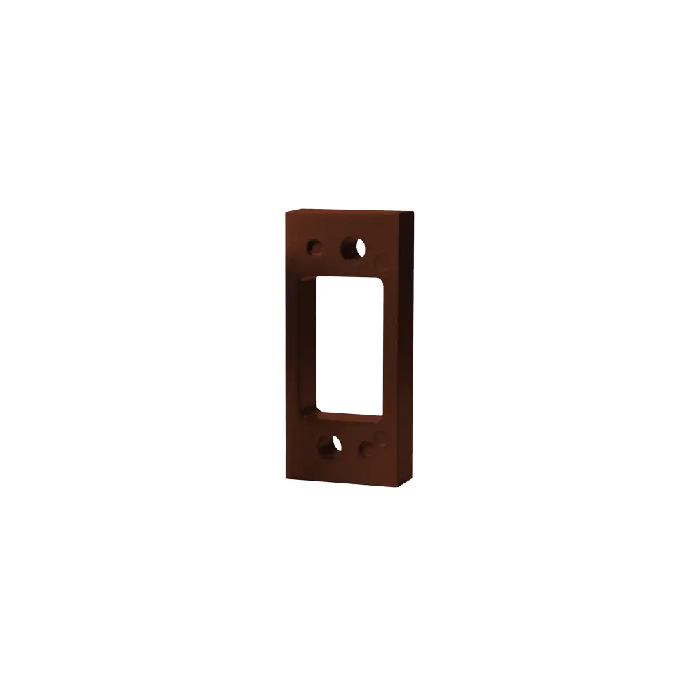 Basi Distanzplatte 2 mm braun optional zu Panzerriegel PR 800 und PR 900