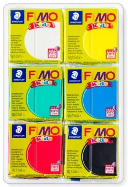 Fimo Modelliermasse kids Colour Pack basic 6 x 42 g