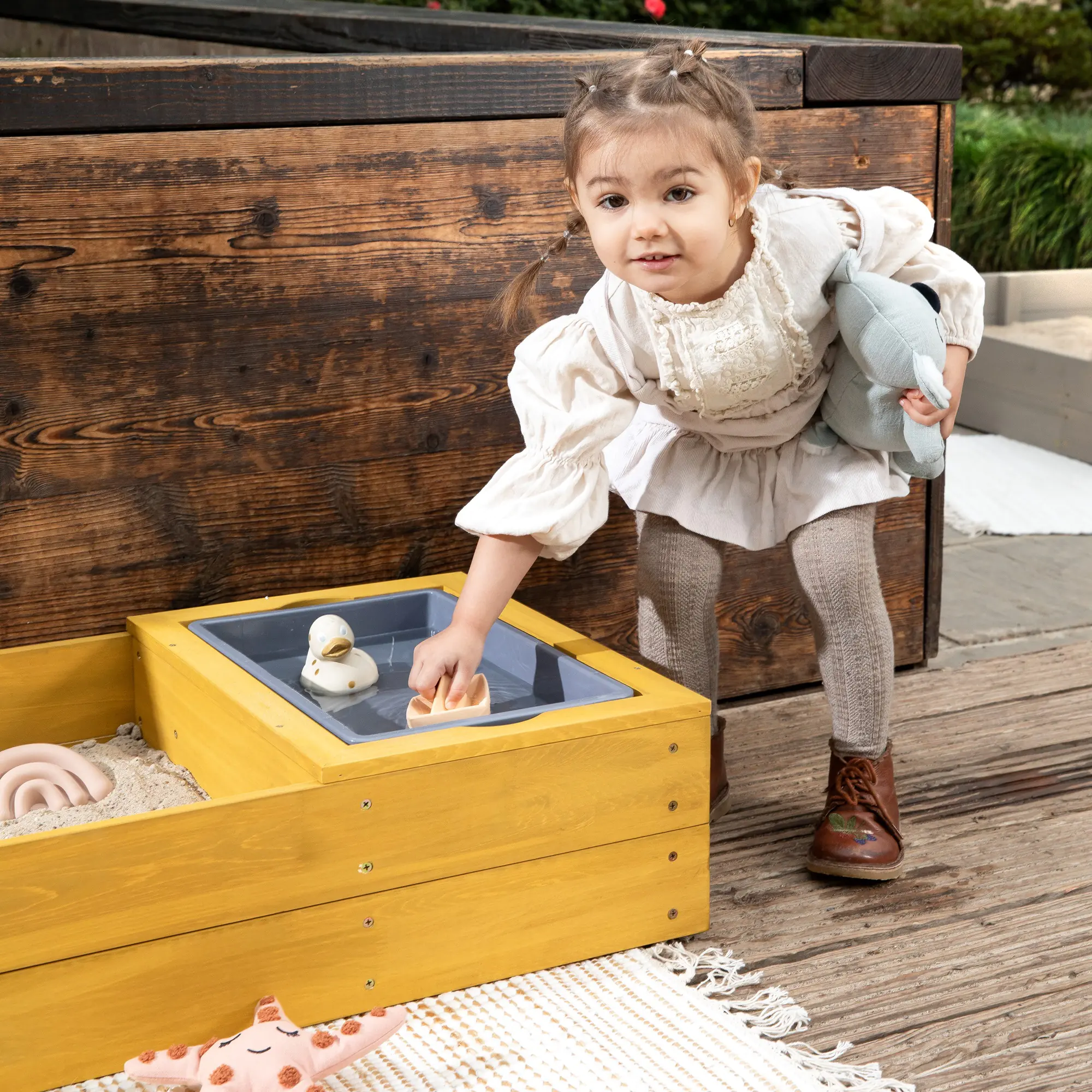 MUDDY BUDDY® Sandkasten Space Saver ocker MUDDY BUDDY® Sandkasten Space Saver ocker