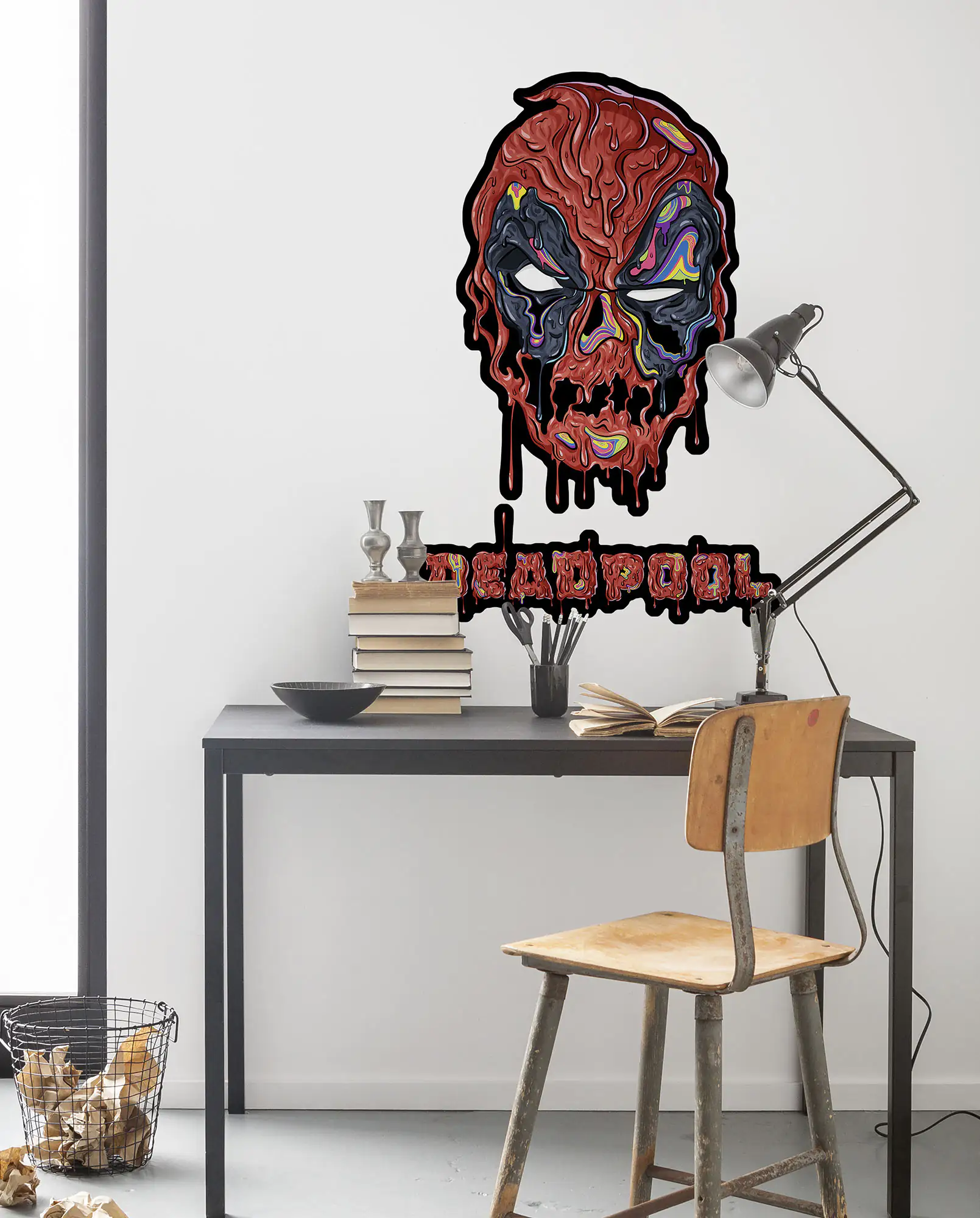 Komar Dekosticker Deadpool Meltpool 50 x 70 cm Komar Dekosticker Deadpool Meltpool 50 x 70 cm