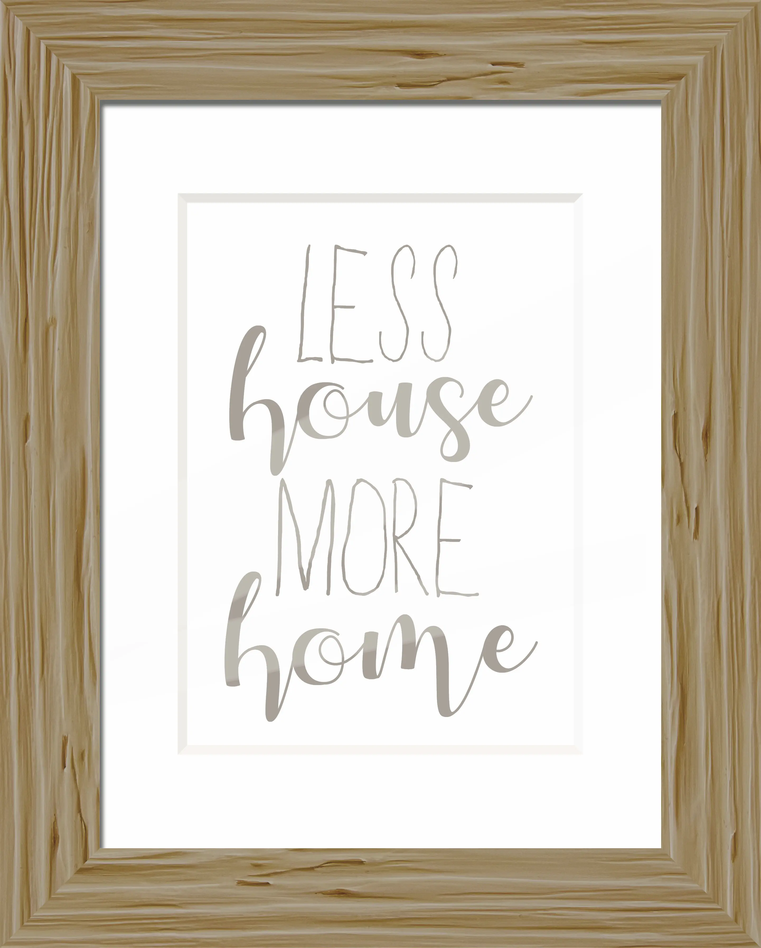 Bilderrahmen Holz Nordic natural 18 x 24 cm