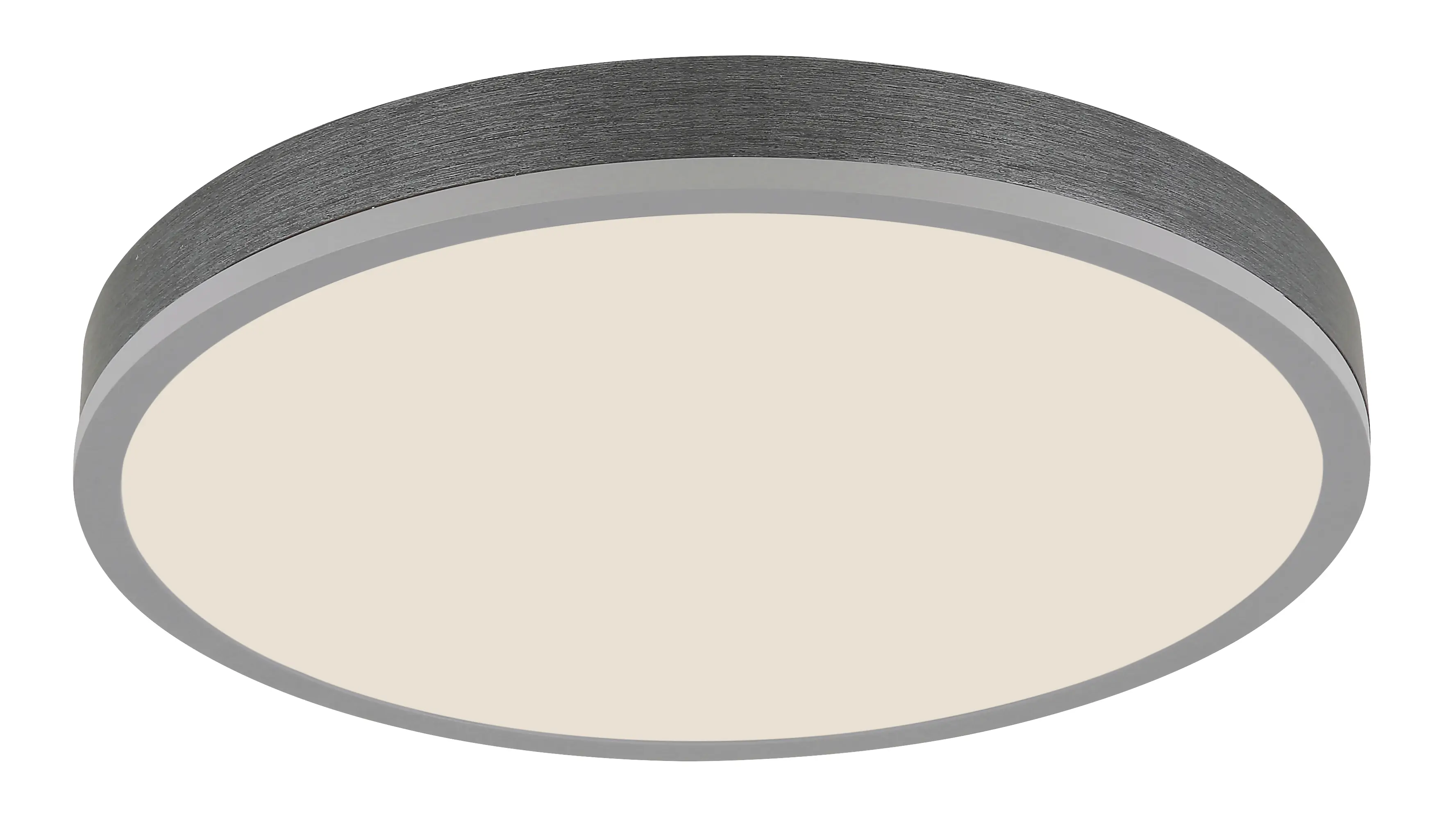 Globo Deckenleuchte Doro Ø 45 x 8,5 cm silber CCT