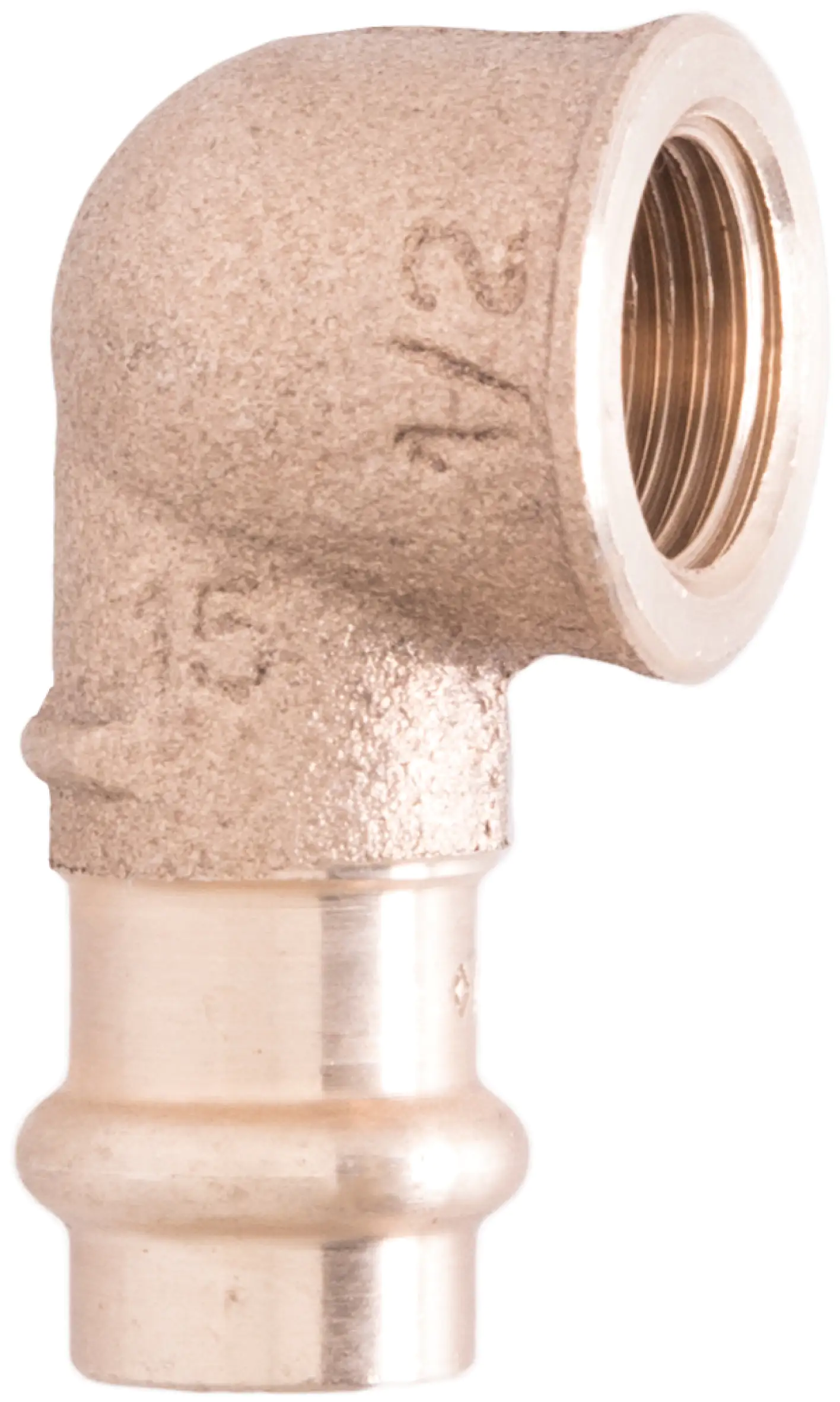 4035300959204 Cornat Press-Übergangs-Winkel ø 15 mm 1/2" IG Rotguss