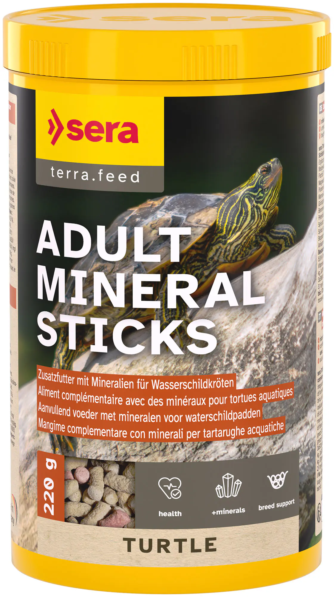 Sera Schildkrötenfutter Raffy Mineral 1 L