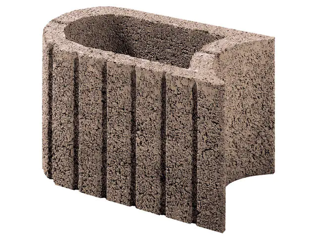 Kann Hochbeet-Set Pflanzstein Mini Plus 230 x 140 x 80 cm braun Kann Hochbeet-Set Pflanzstein Mini Plus 230 x 140 x 80 cm braun