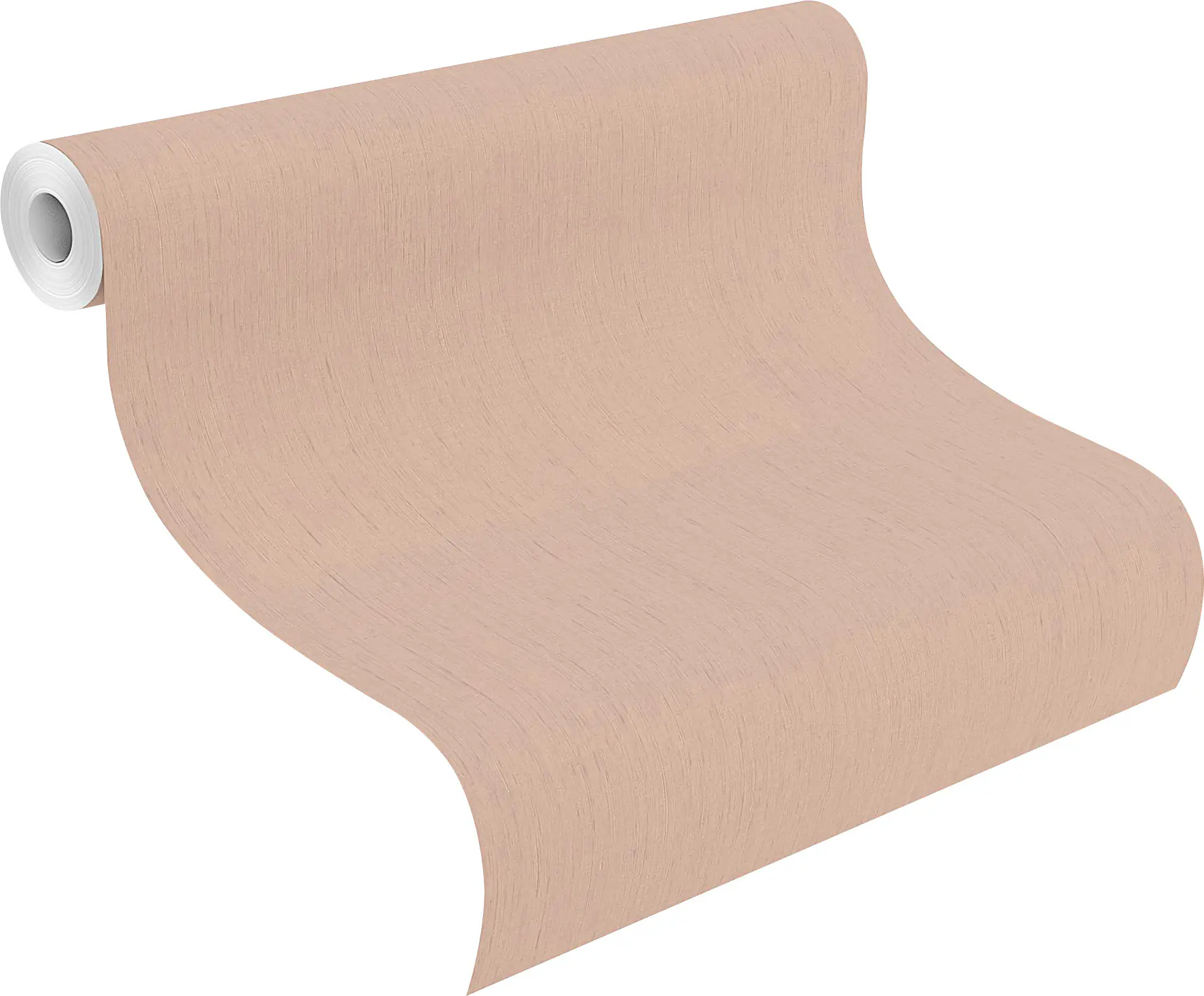 Rasch Vliestapete 746075 Rosa-Altrosa dunkel Uni 10,05 m x 0,53 m